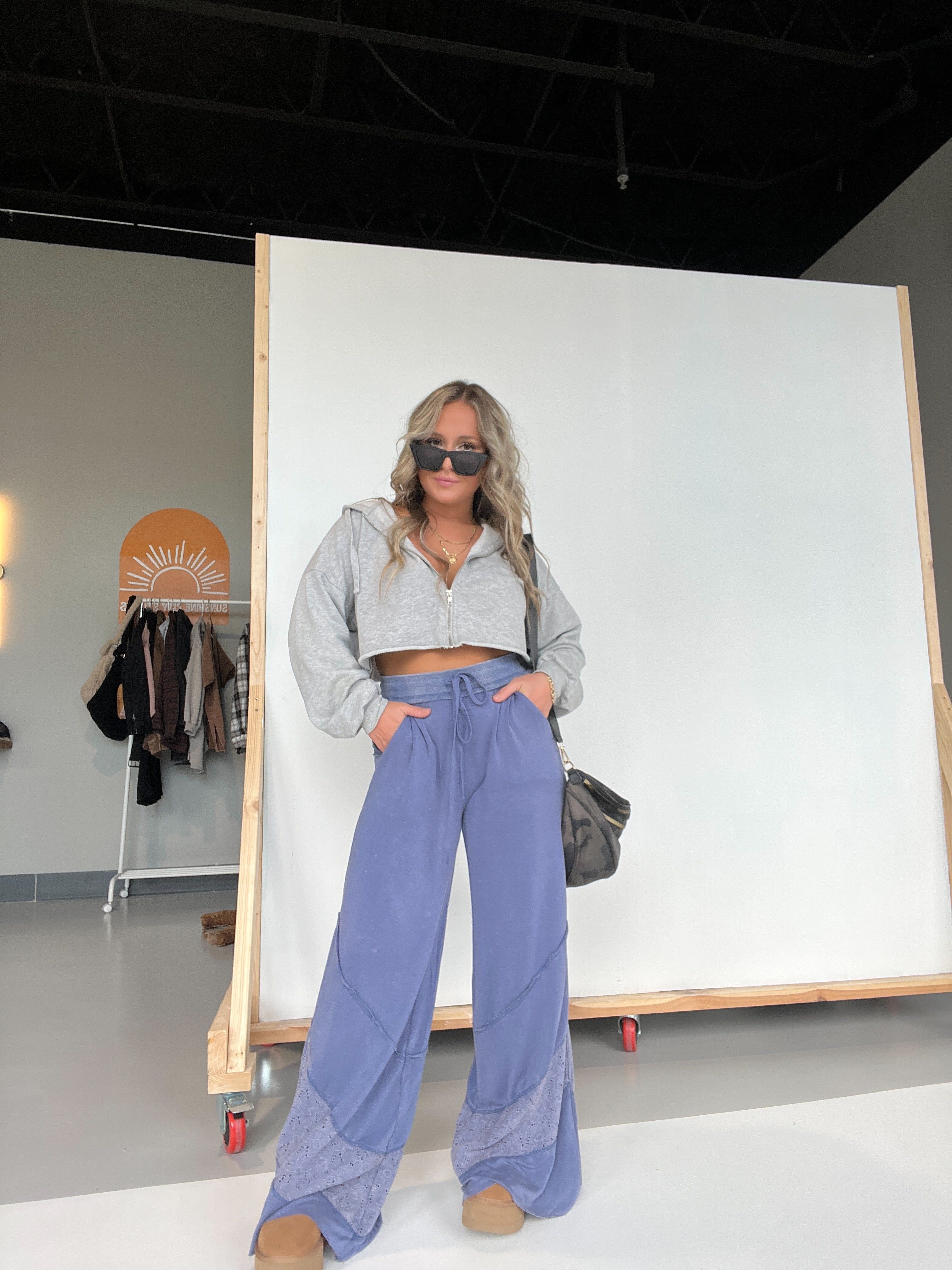 Good Karma Boho Pants Denim sold by Chic by Ally B product image thumbnail 5