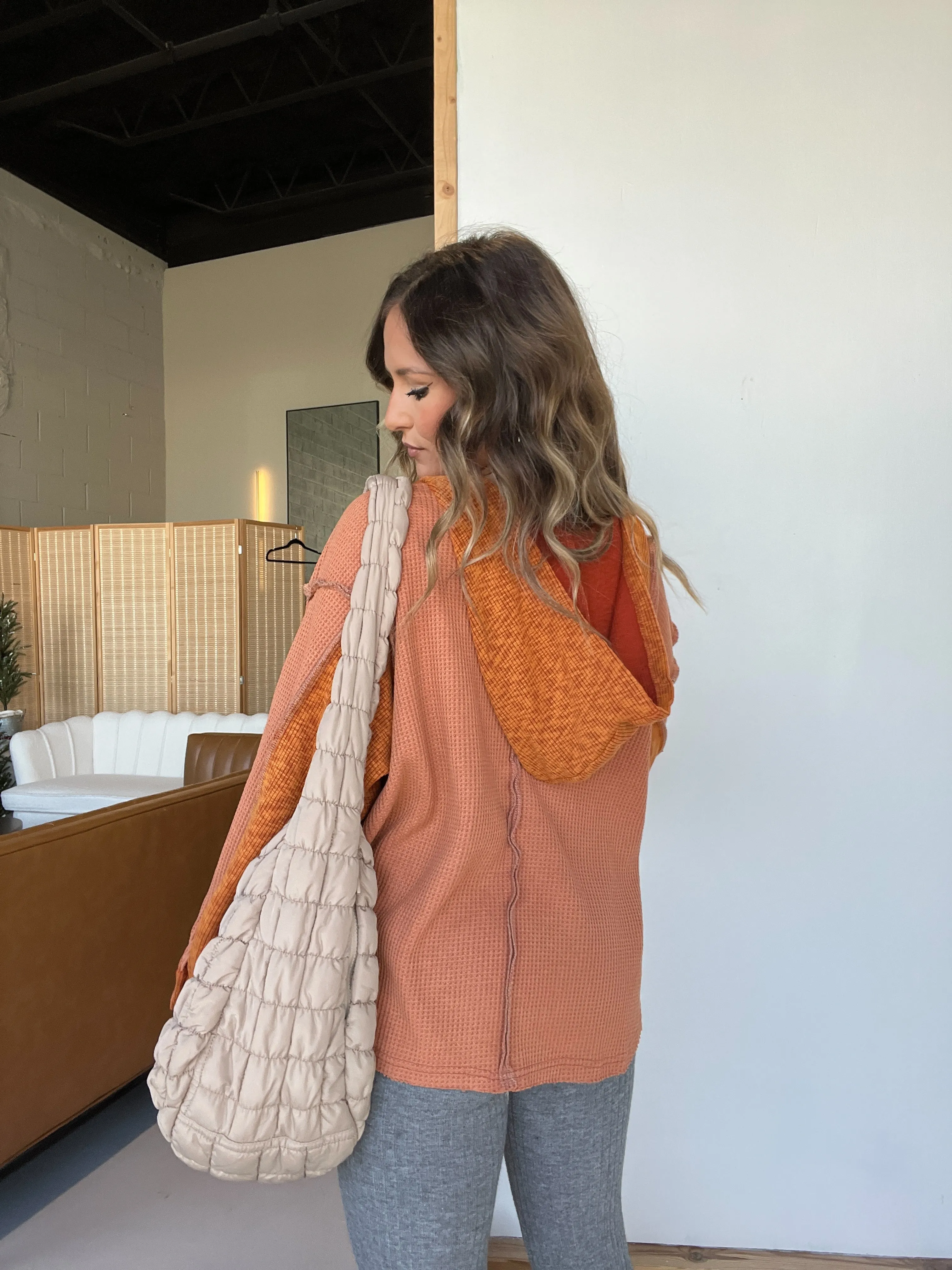 Bad Blood Hoodie Red Brick sold by Chic by Ally B product image thumbnail 3