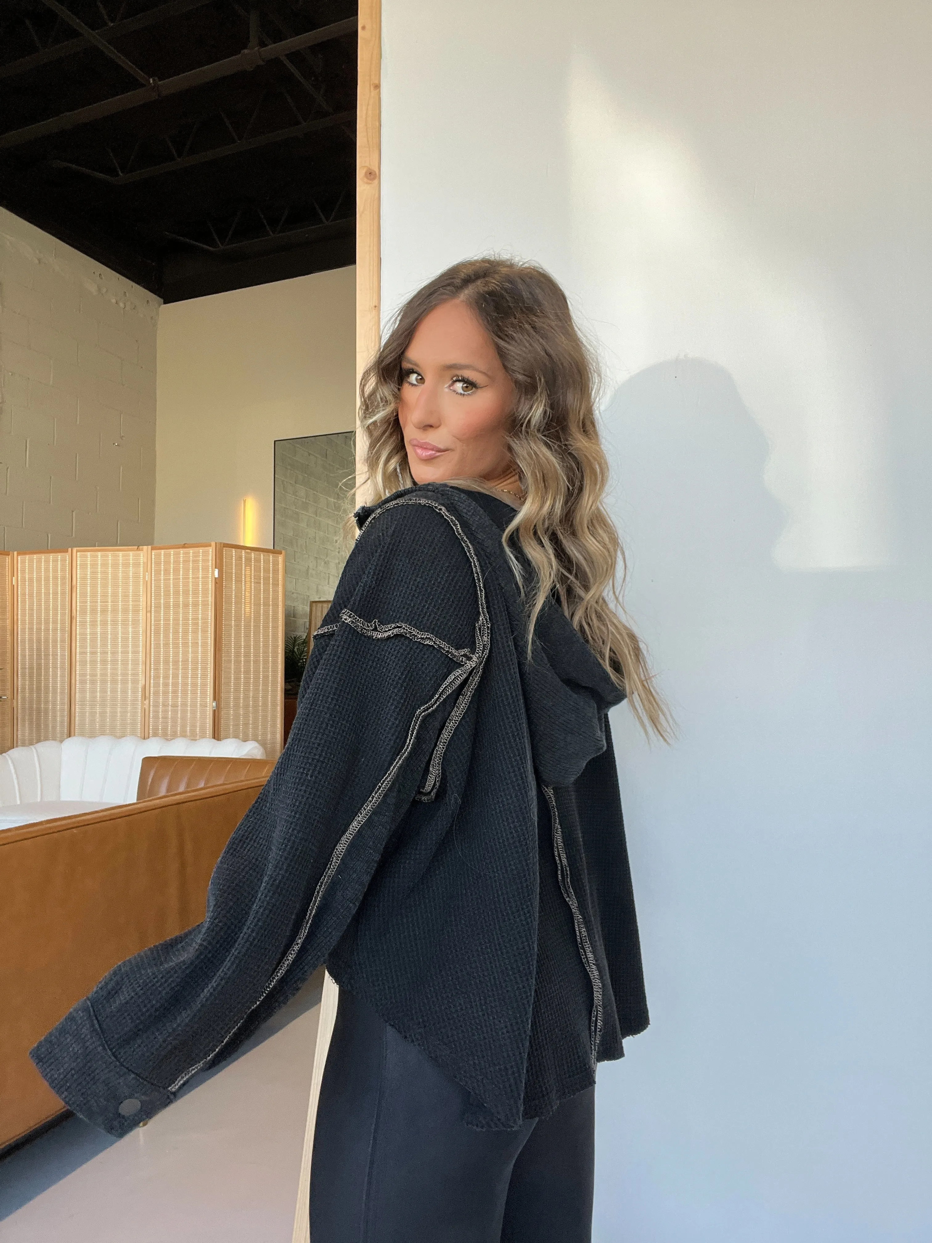 Bad Blood Hoodie Black sold by Chic by Ally B product image thumbnail 5