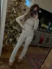 Early 2000's Fitted Long Sleeve Top Taupe sold by Chic by Ally B