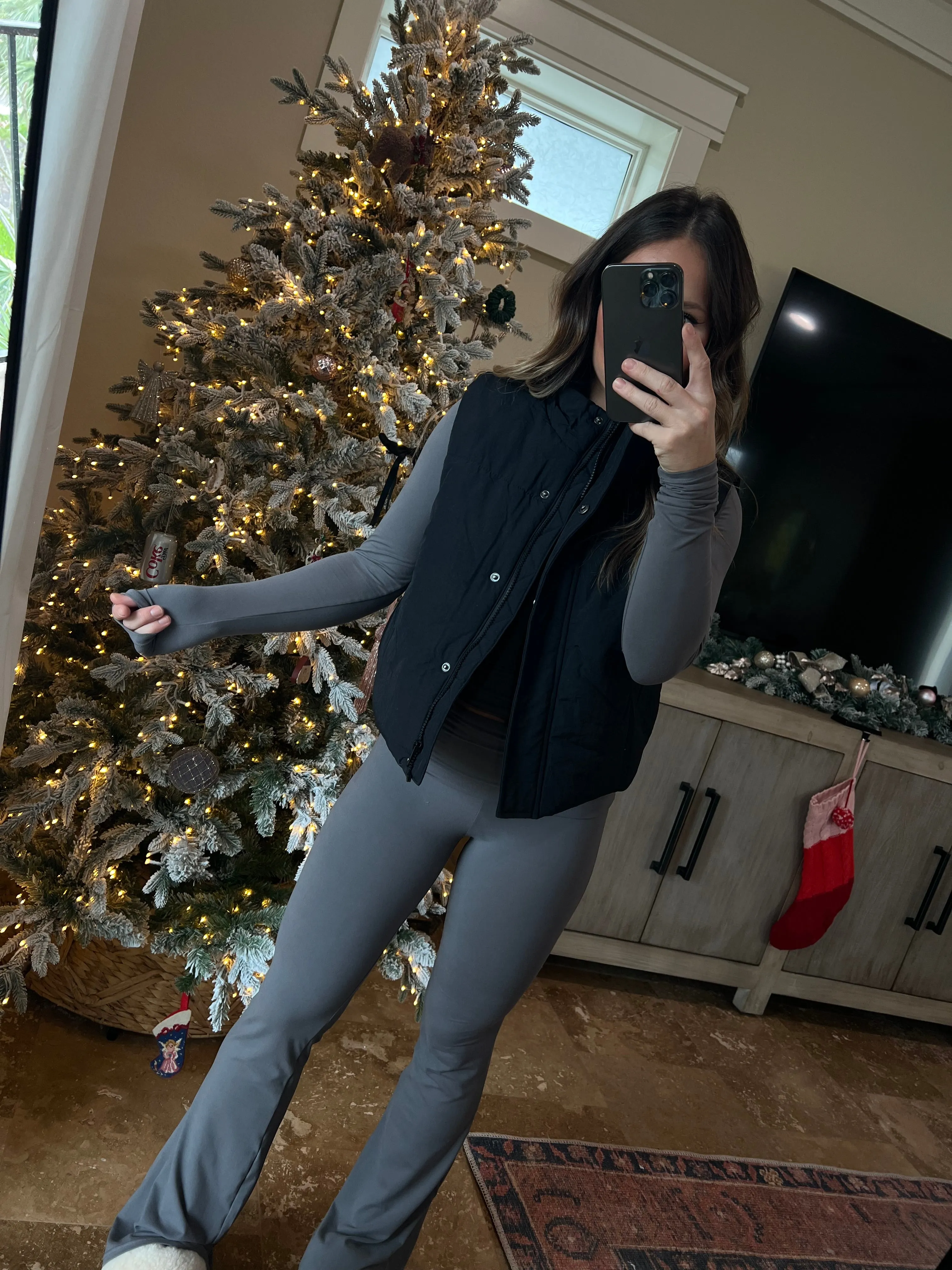 With You Puffer Vest Black sold by Chic by Ally B product image thumbnail 2