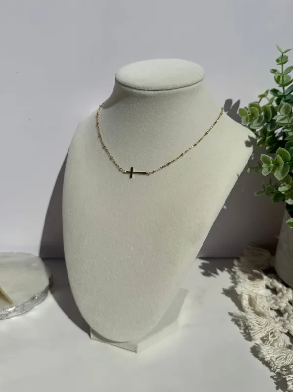 Heavenly Choker 14K Gold Necklace sold by Chic by Ally B