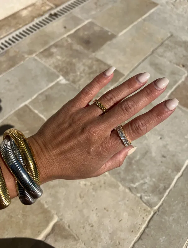 Cameron Watch Band 14K Gold Ring sold by Chic by Ally B