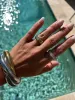 Fallon Clover 18K Gold Ring sold by Chic by Ally B