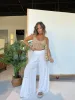 Beside You Boho Beach Pants White sold by Chic by Ally B