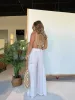 Beside You Boho Beach Pants White sold by Chic by Ally B