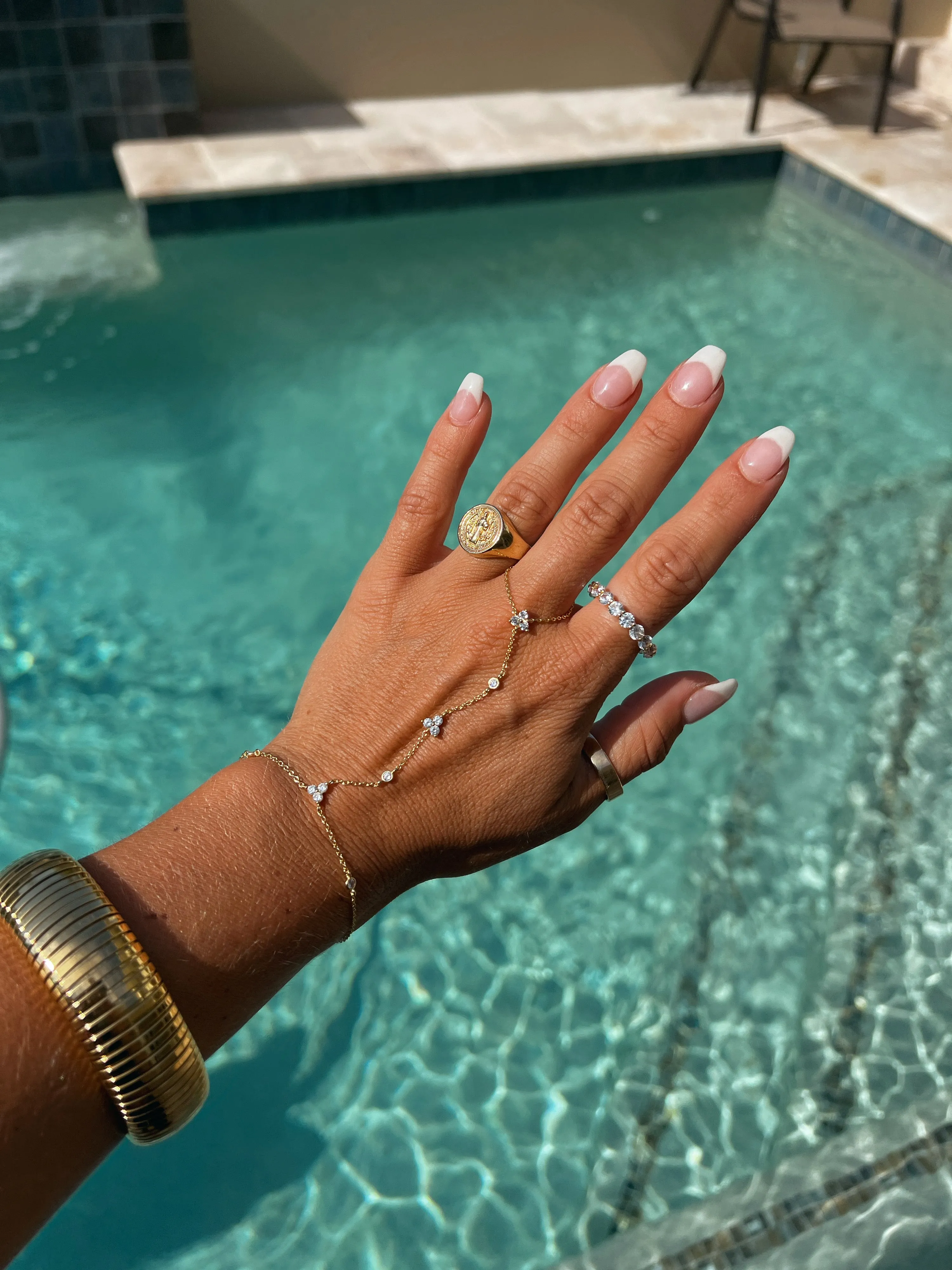 Veronica Bracelet Gold 20mm sold by Chic by Ally B product image thumbnail 5