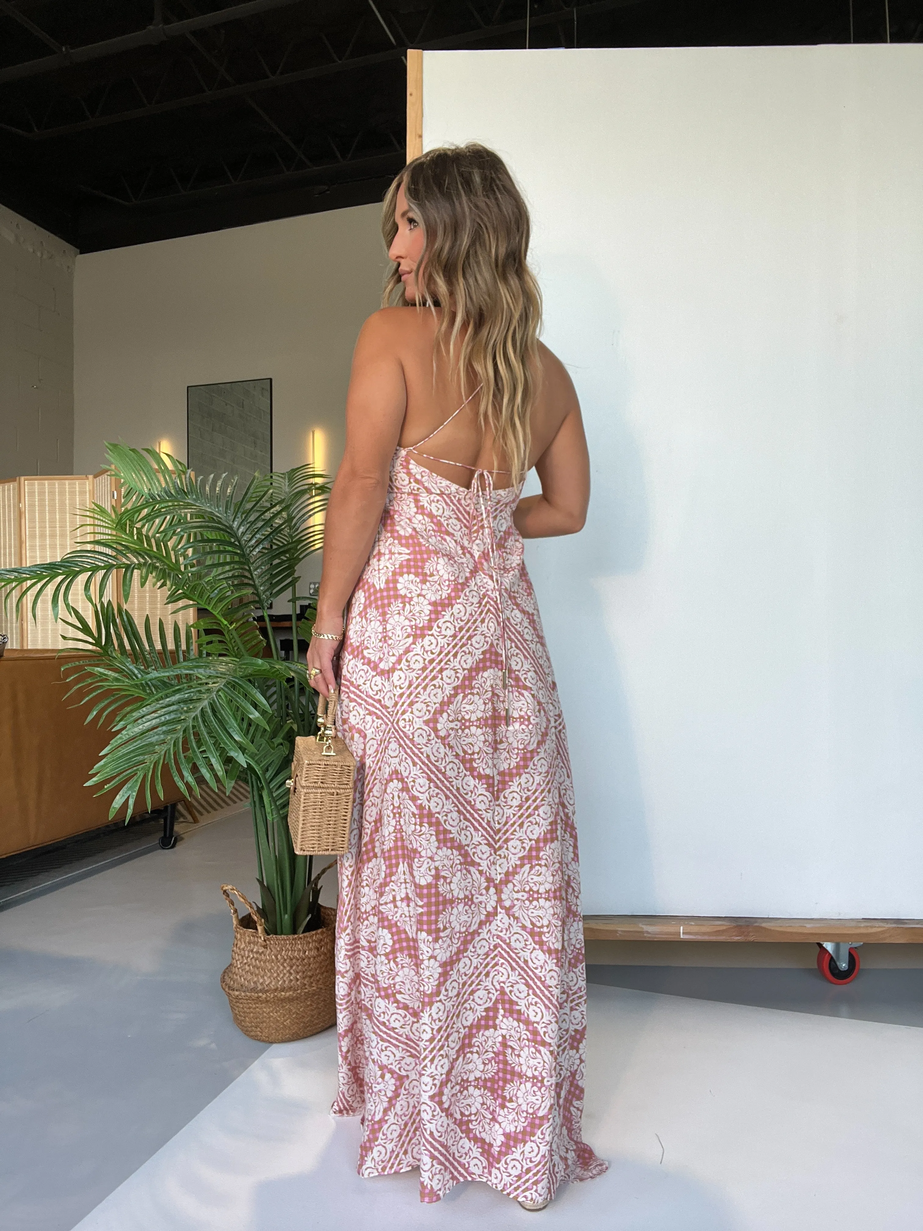 Wildflower Floral Maxi Dress Ginger sold by Chic by Ally B product image thumbnail 2