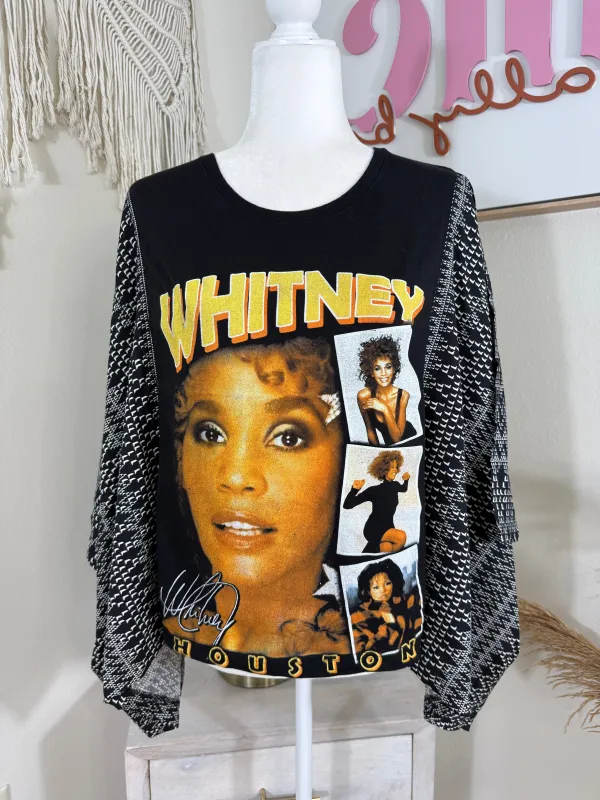 Whitney Mix & Match Tee Black Aztec sold by Chic by Ally B