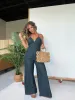 For The Summer Jumpsuit Dark Denim sold by Chic by Ally B