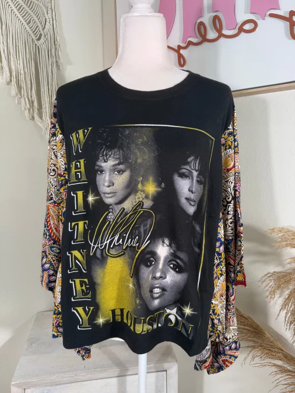 Whitney Mix & Match Tee Black Floral sold by Chic by Ally B