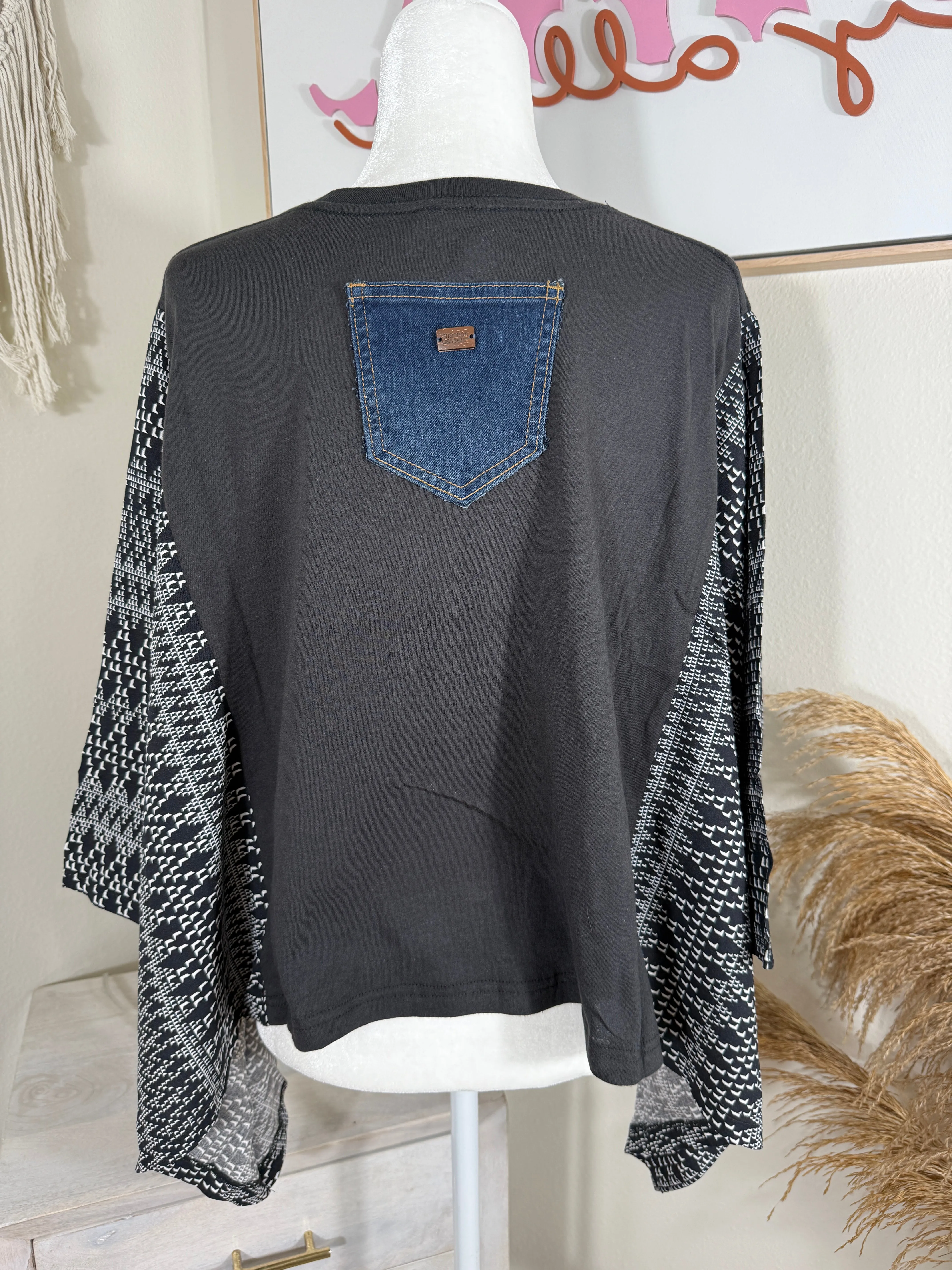 Rolling Stones Mix & Match Tee Black Aztec sold by Chic by Ally B product image thumbnail 2