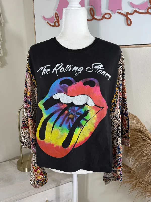 Rolling Stones Mix & Match Black Floral sold by Chic by Ally B