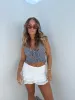 America's Sweetheart Ruffle Mini Skort White sold by Chic by Ally B
