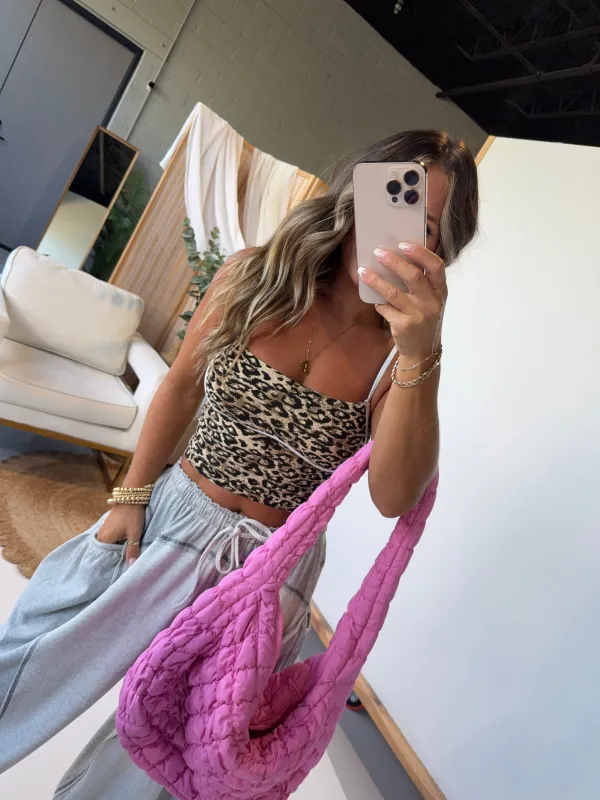 Quiet Luxury Piped Top Leopard sold by Chic by Ally B