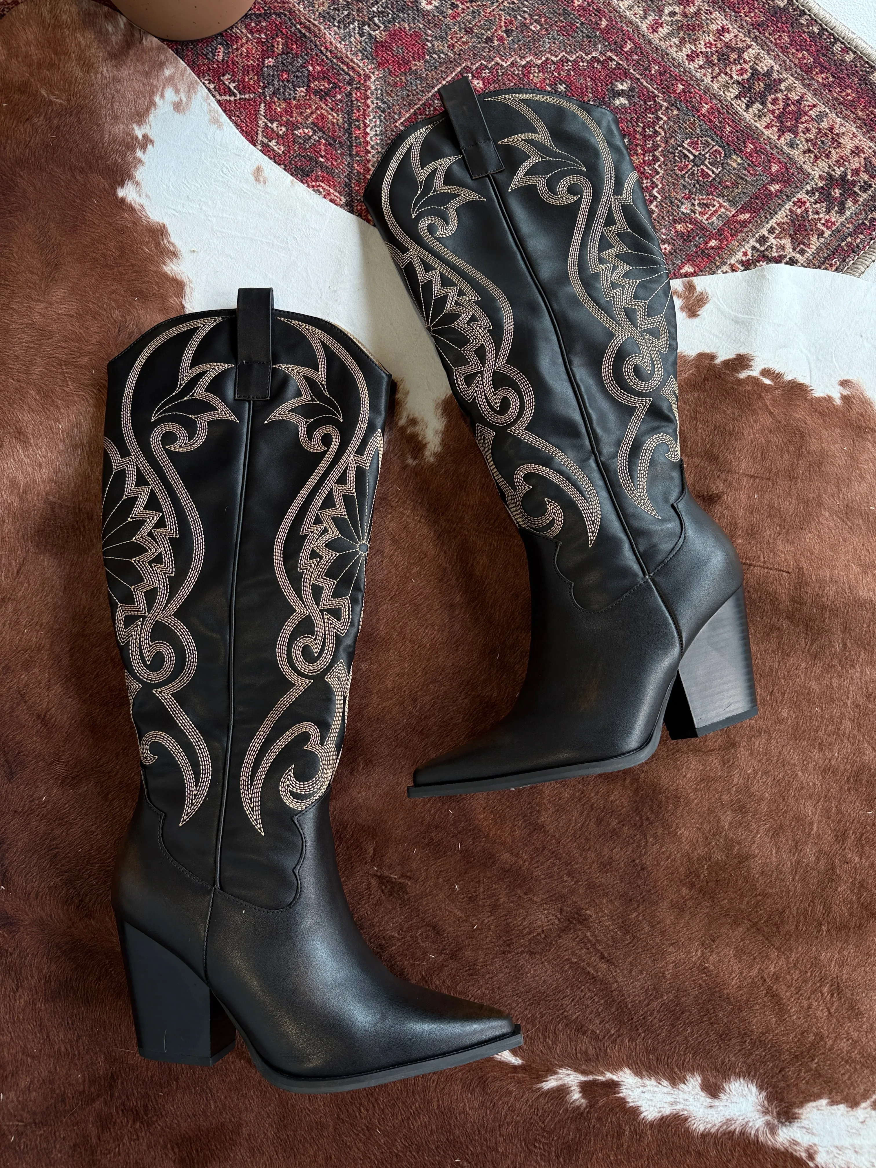Astrid Western Cowboy Boots Brown sold by Chic by Ally B product image thumbnail 3