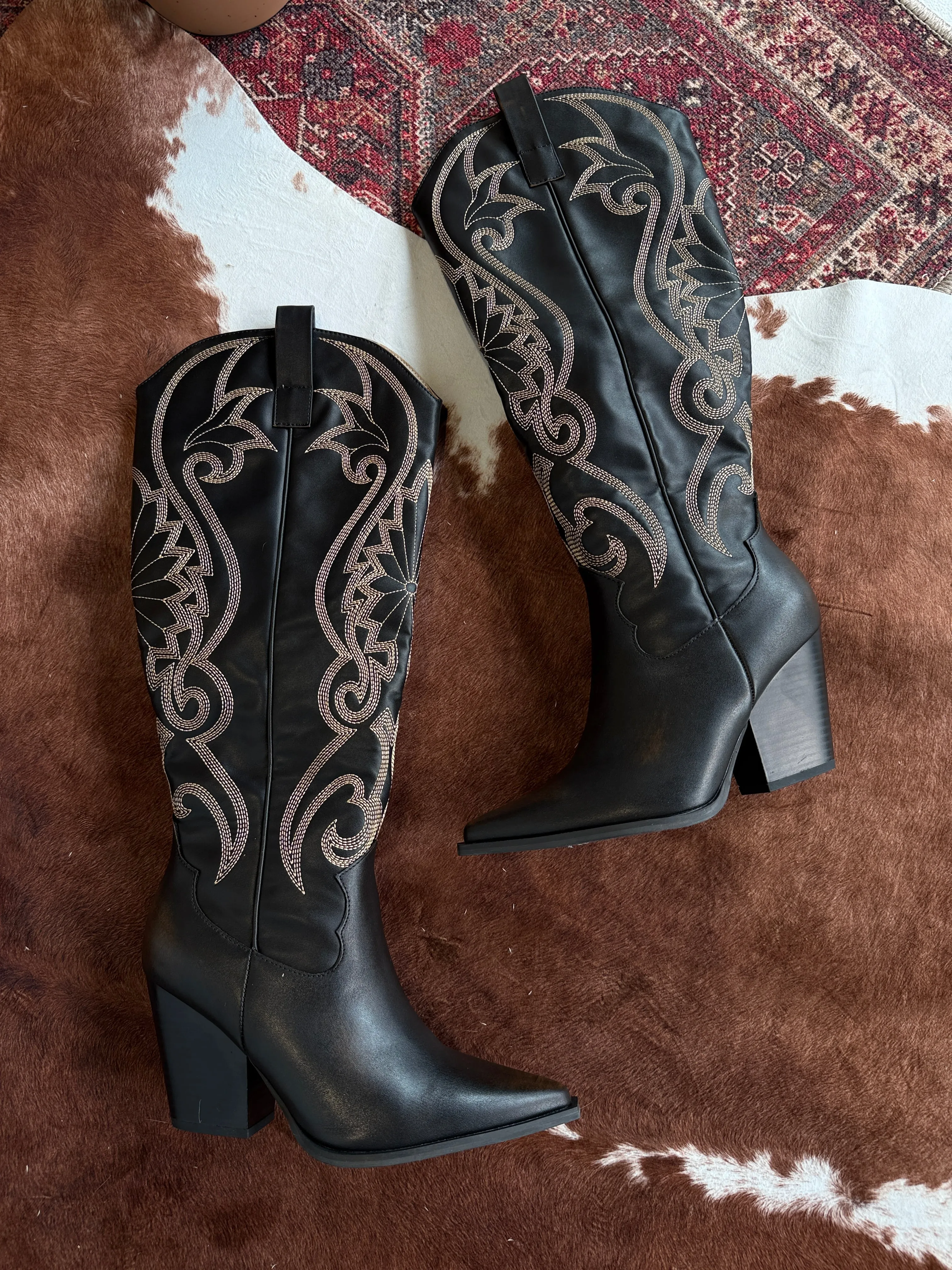 Astrid Western Cowboy Boots Brown sold by Chic by Ally B product image thumbnail 2