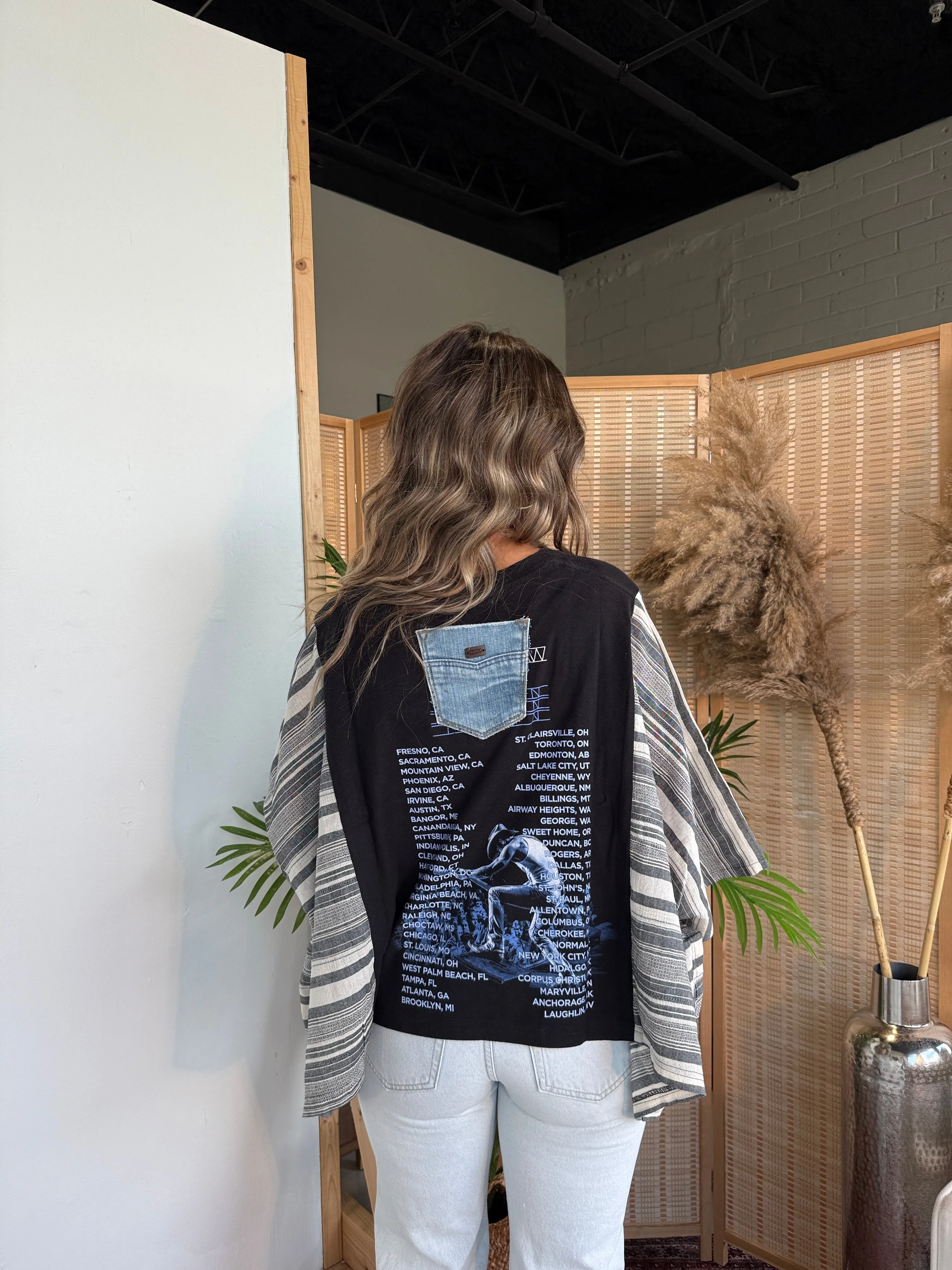 Tim McGraw Mix & Match Tee Black Stripe sold by Chic by Ally B product image thumbnail 2