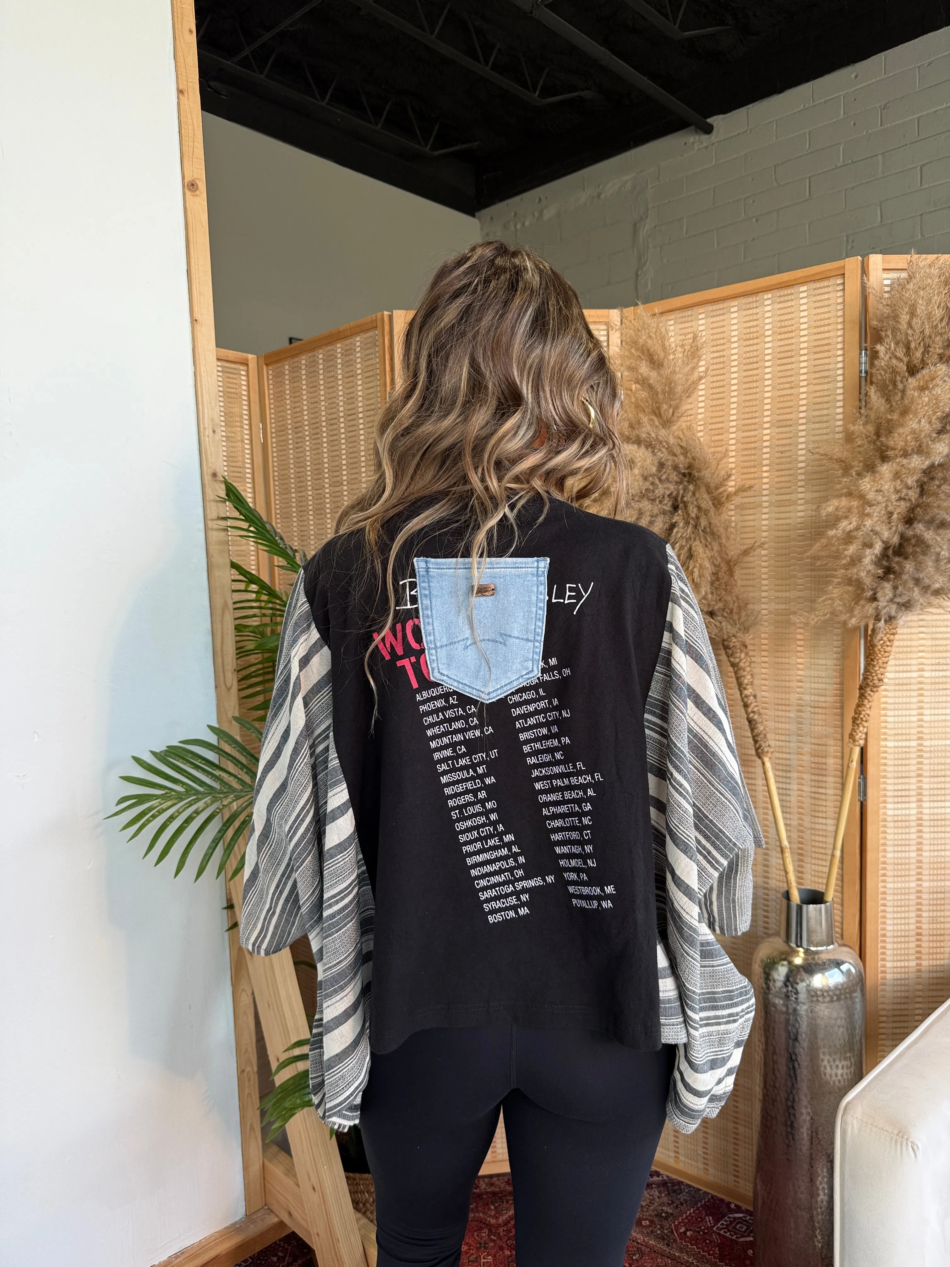 Brad Paisley Mix & Match Tee Black Stripe sold by Chic by Ally B product image thumbnail 3