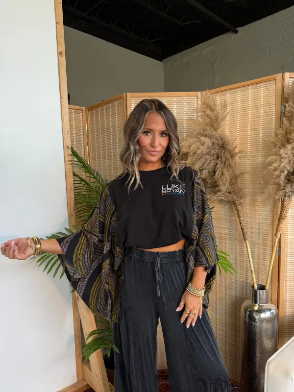 Luke Bryan Mix & Match Tee Black Multi sold by Chic by Ally B