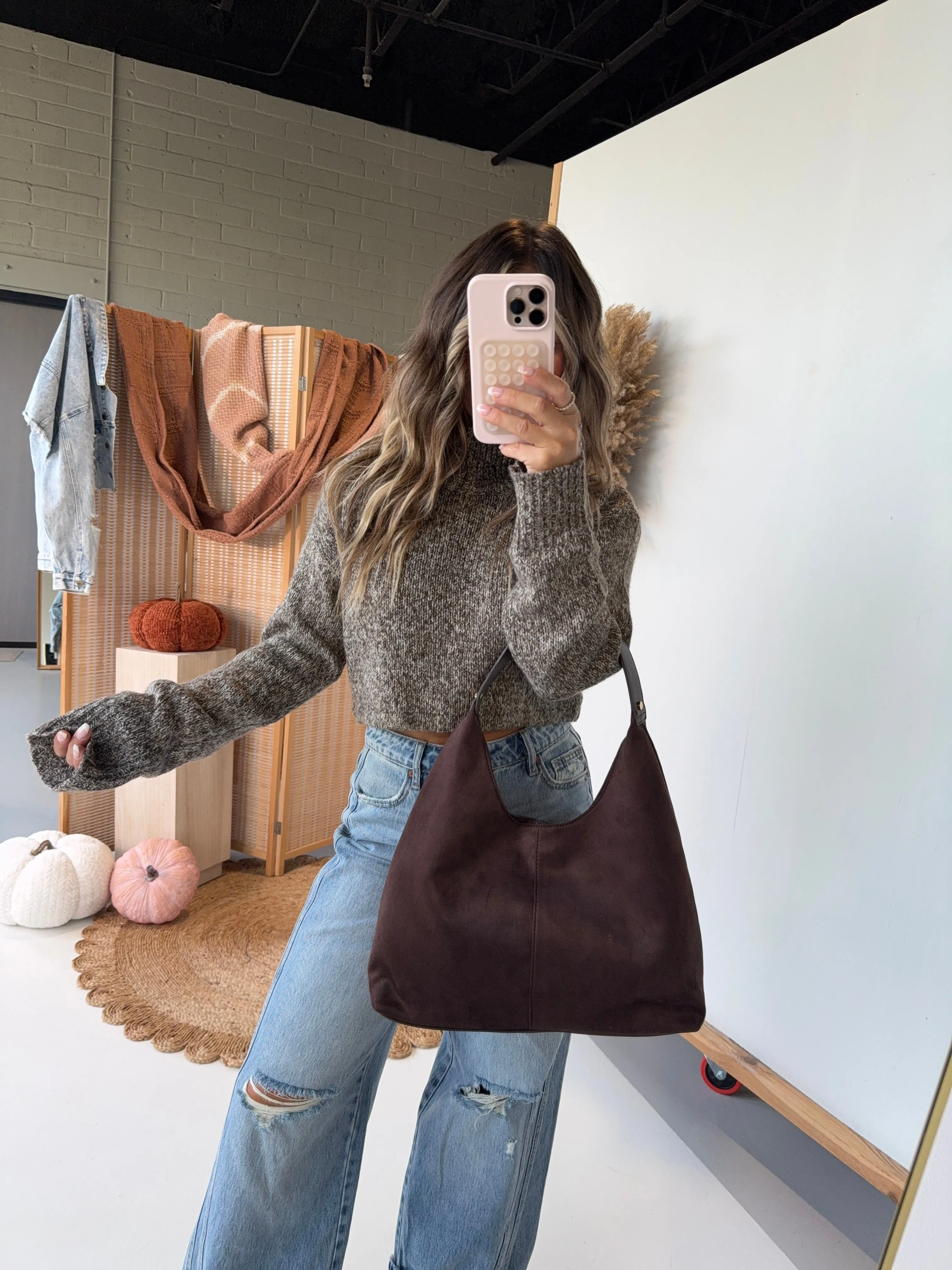 Gilmore Girl Turtleneck Sweater Mocha sold by Chic by Ally B product image thumbnail 4