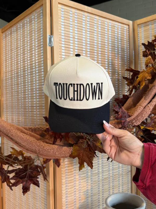 Touchdown Trucker Hat Black sold by Chic by Ally B