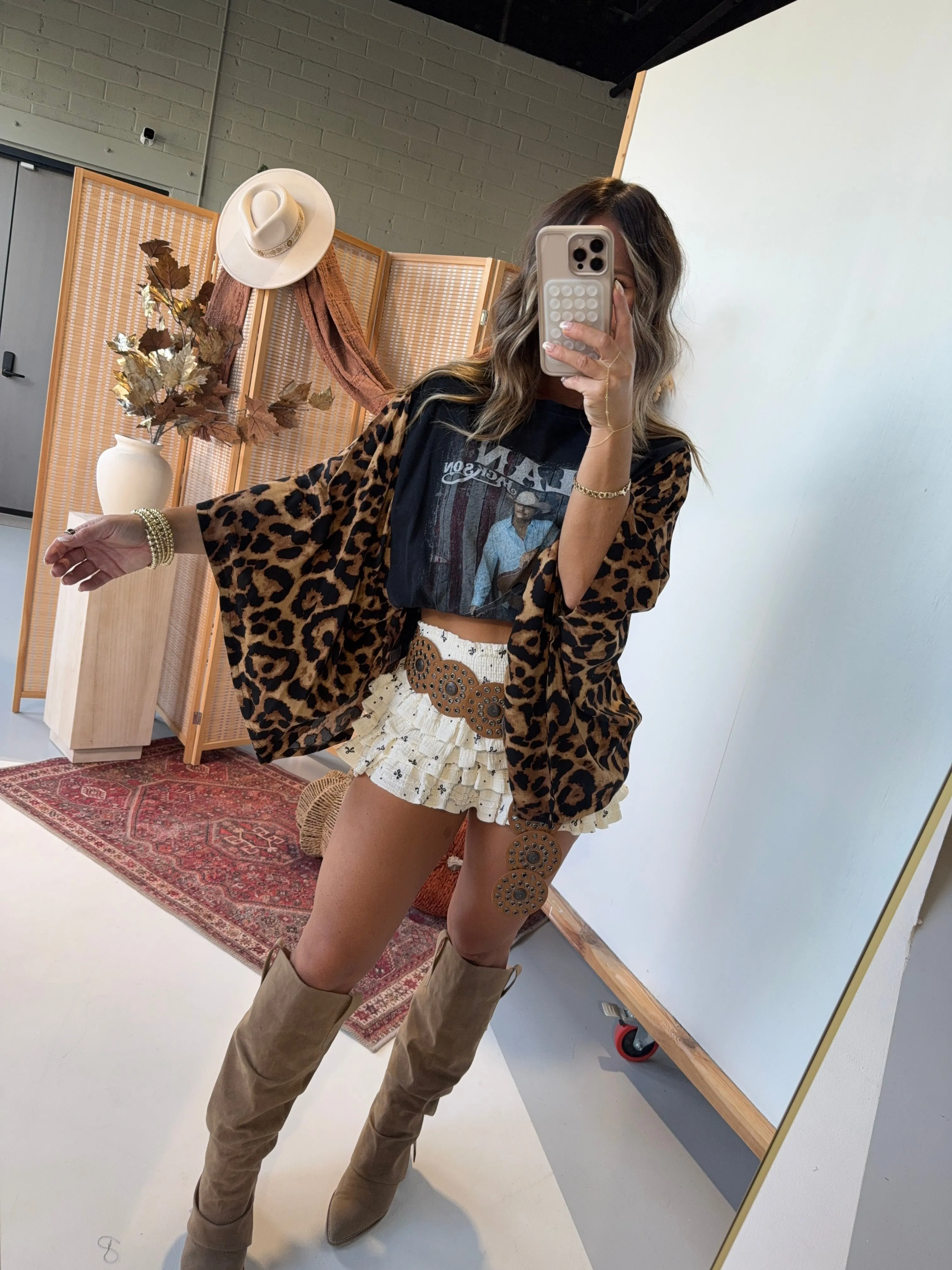 Alan Jackson Mix & Match Tee Black Cheetah sold by Chic by Ally B product image thumbnail 2