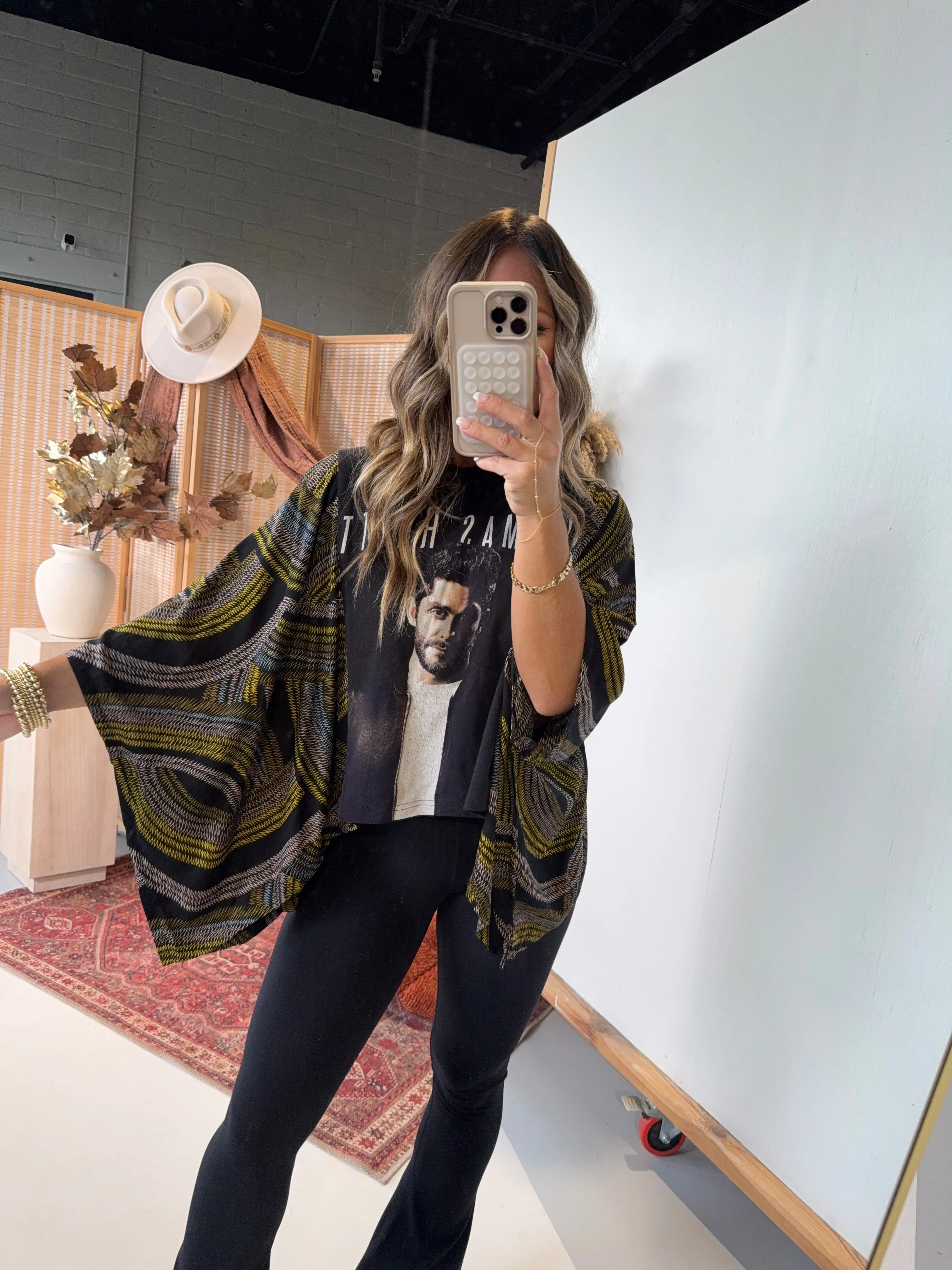 Thomas Rhett Mix & Match Tee Black Multi sold by Chic by Ally B