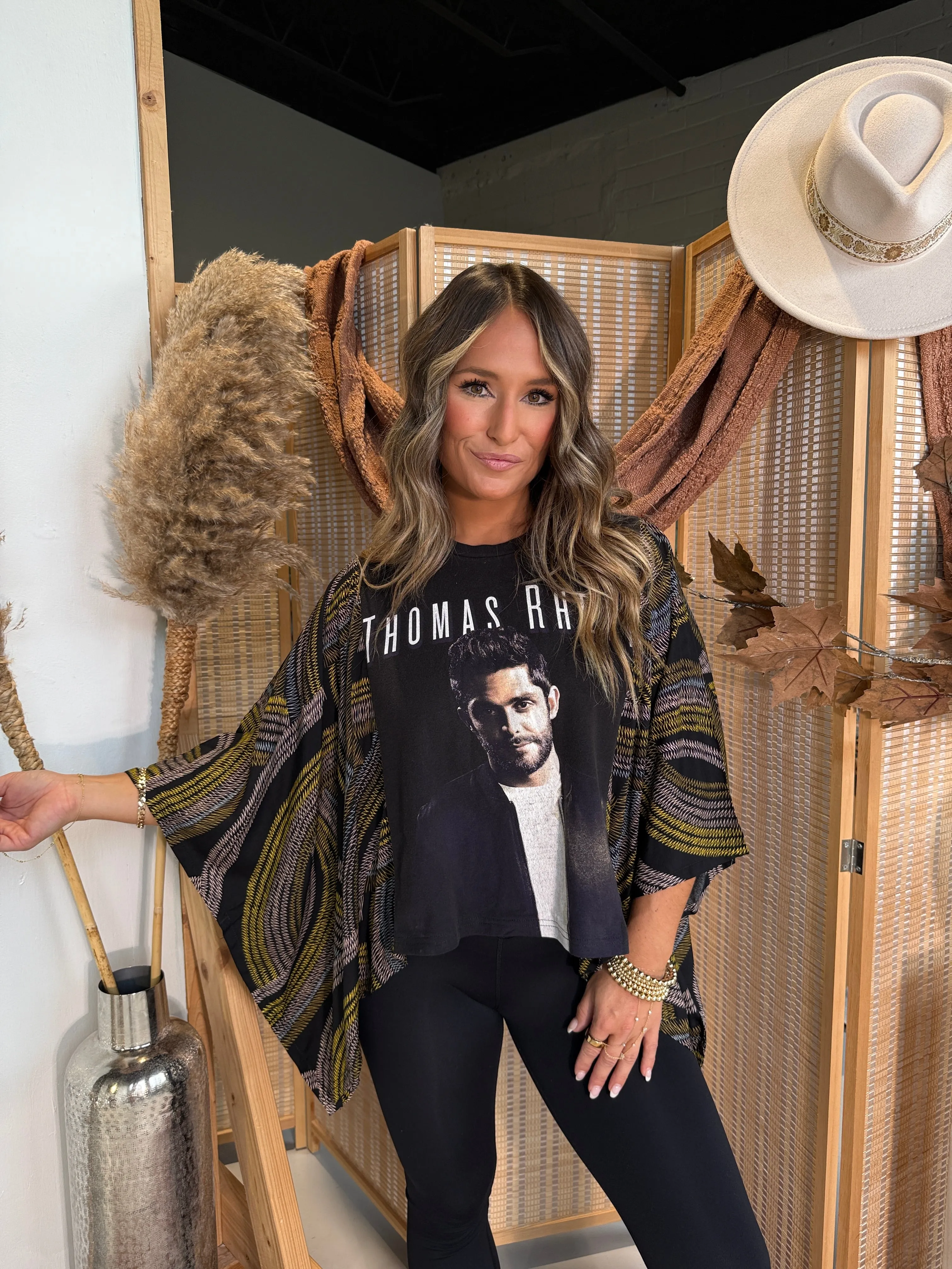 Thomas Rhett Mix & Match Tee Black Multi sold by Chic by Ally B product image thumbnail 2