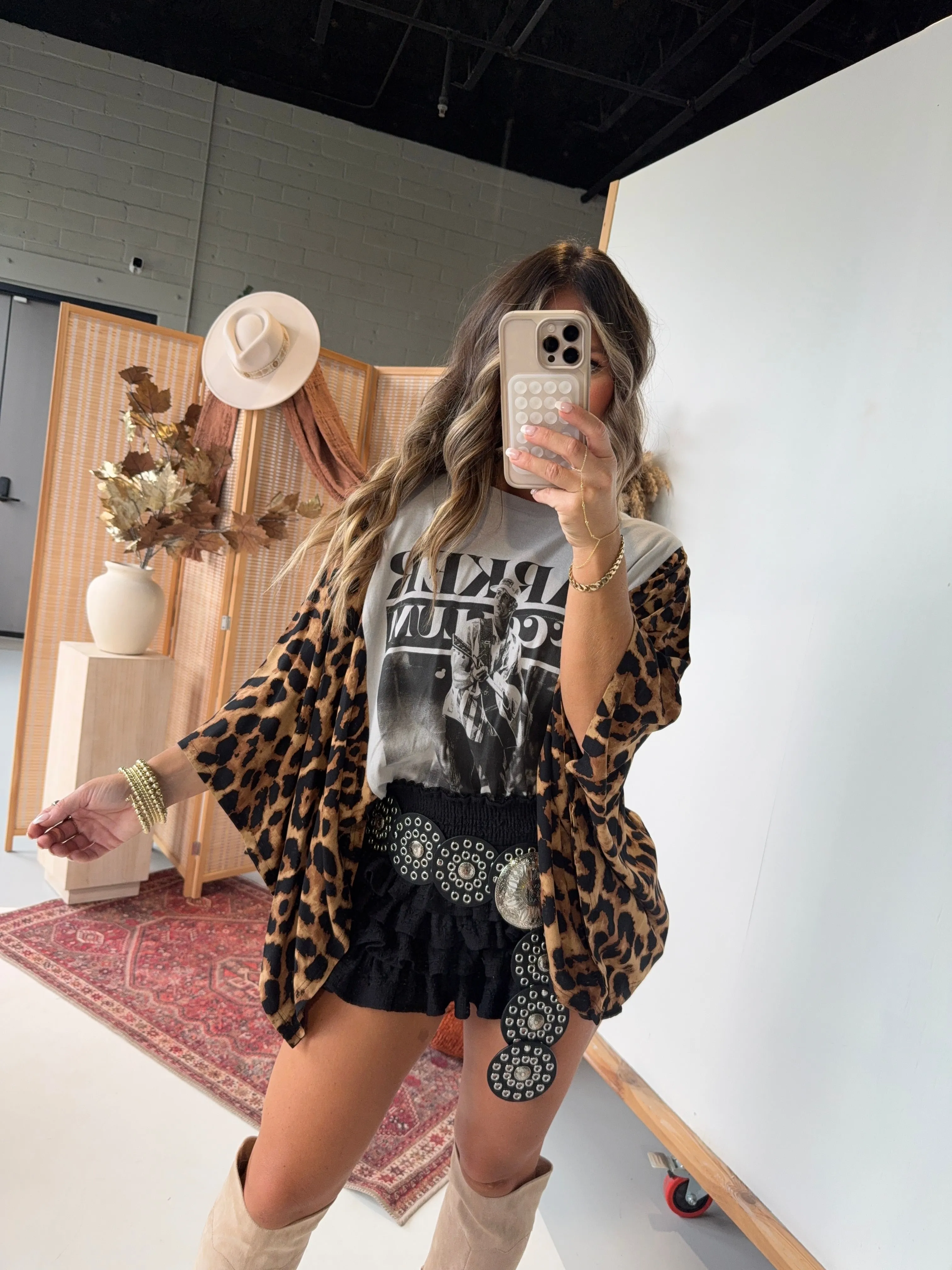 Parker McCollum Mix & Match Tee Taupe Cheetah sold by Chic by Ally B product image thumbnail 2