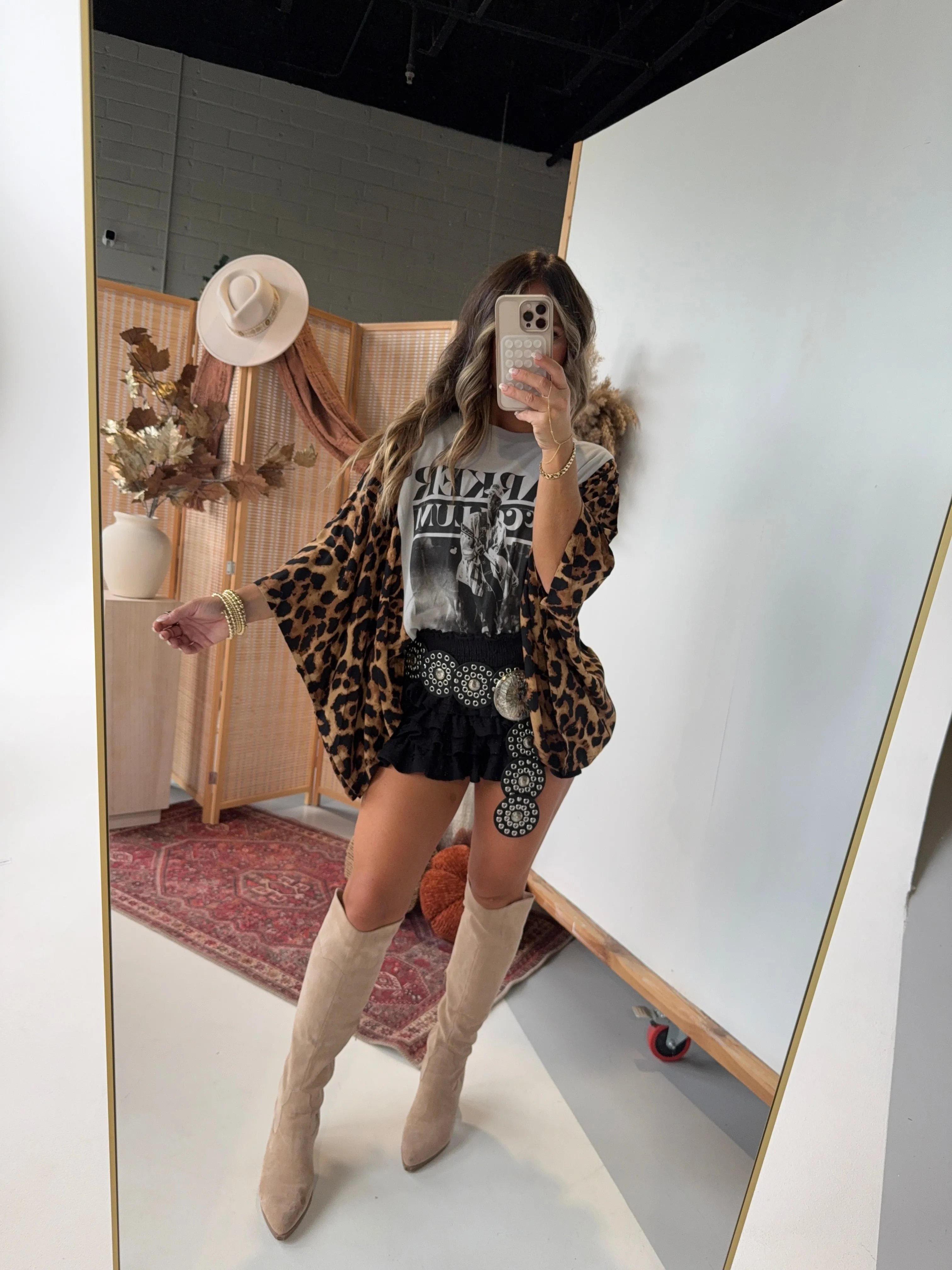 Parker McCollum Mix & Match Tee Taupe Cheetah sold by Chic by Ally B product image thumbnail 5