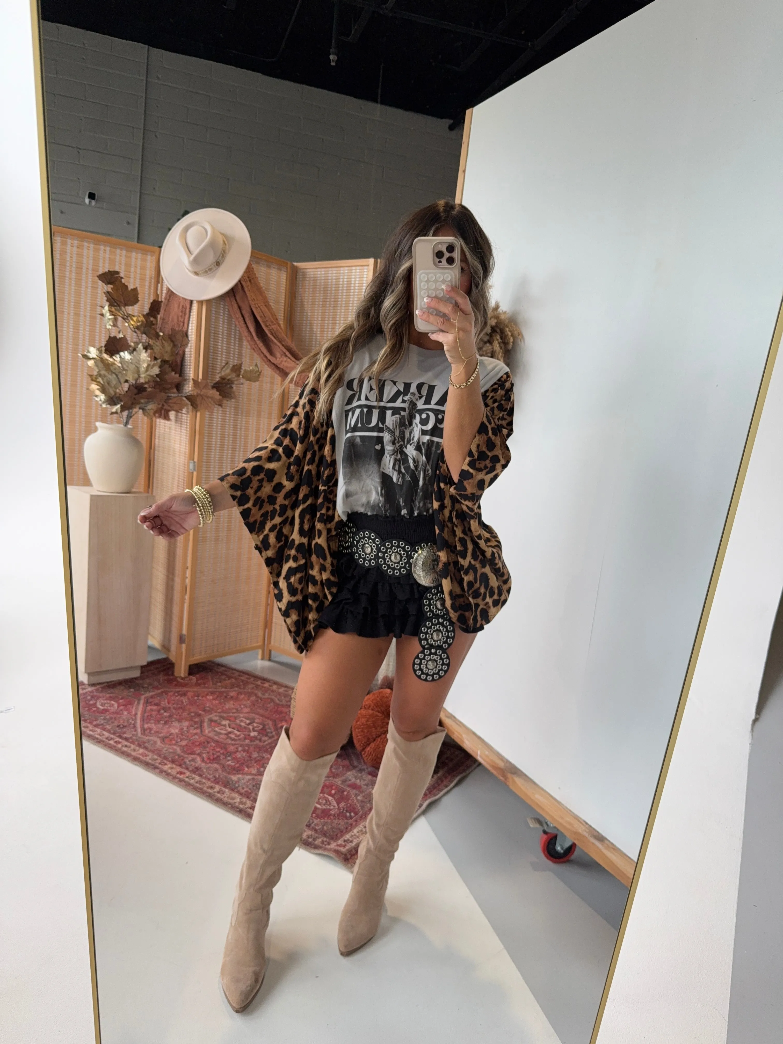 Parker McCollum Mix & Match Tee Taupe Cheetah sold by Chic by Ally B product image thumbnail 4