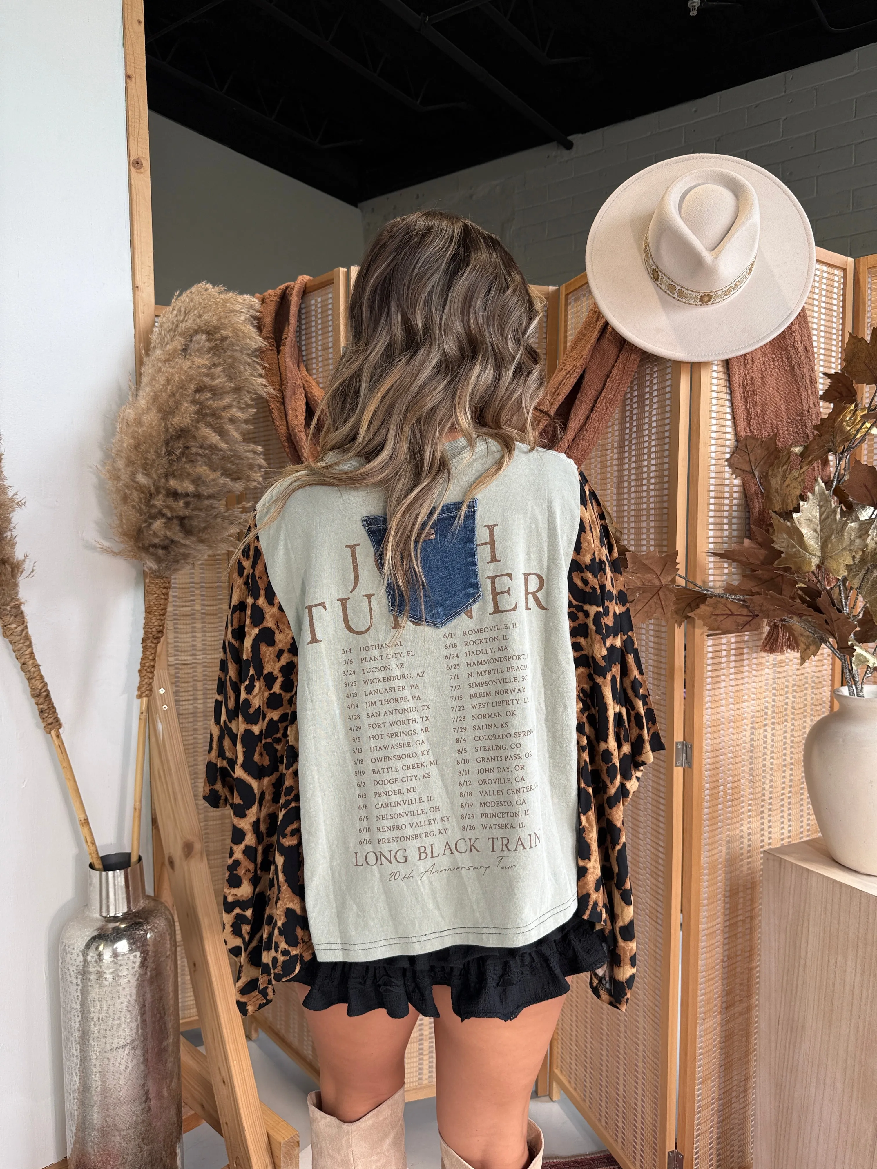 Josh Turner Mix & Match Tee Taupe Cheetah sold by Chic by Ally B product image thumbnail 4