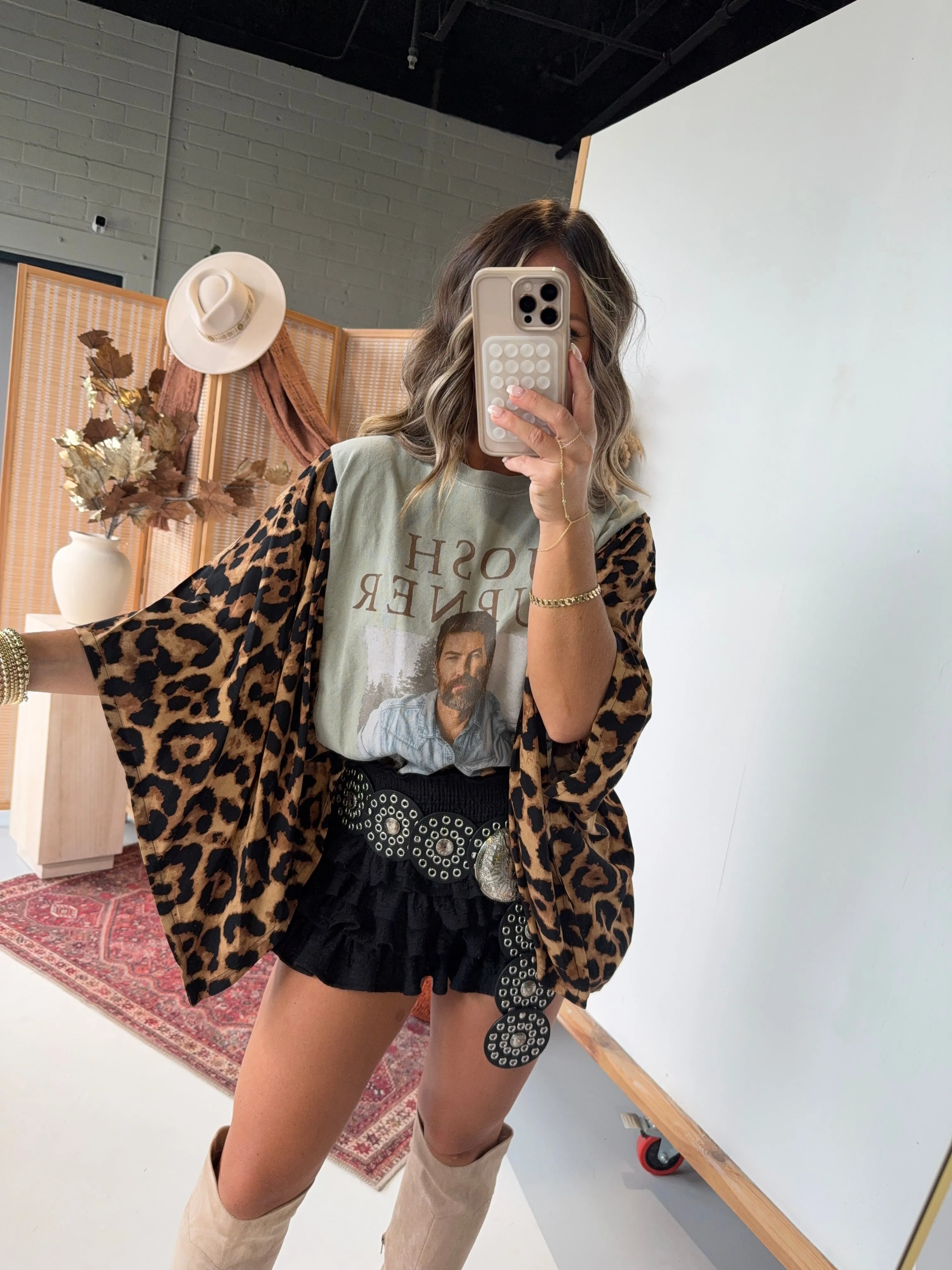 Josh Turner Mix & Match Tee Taupe Cheetah sold by Chic by Ally B product image thumbnail 3