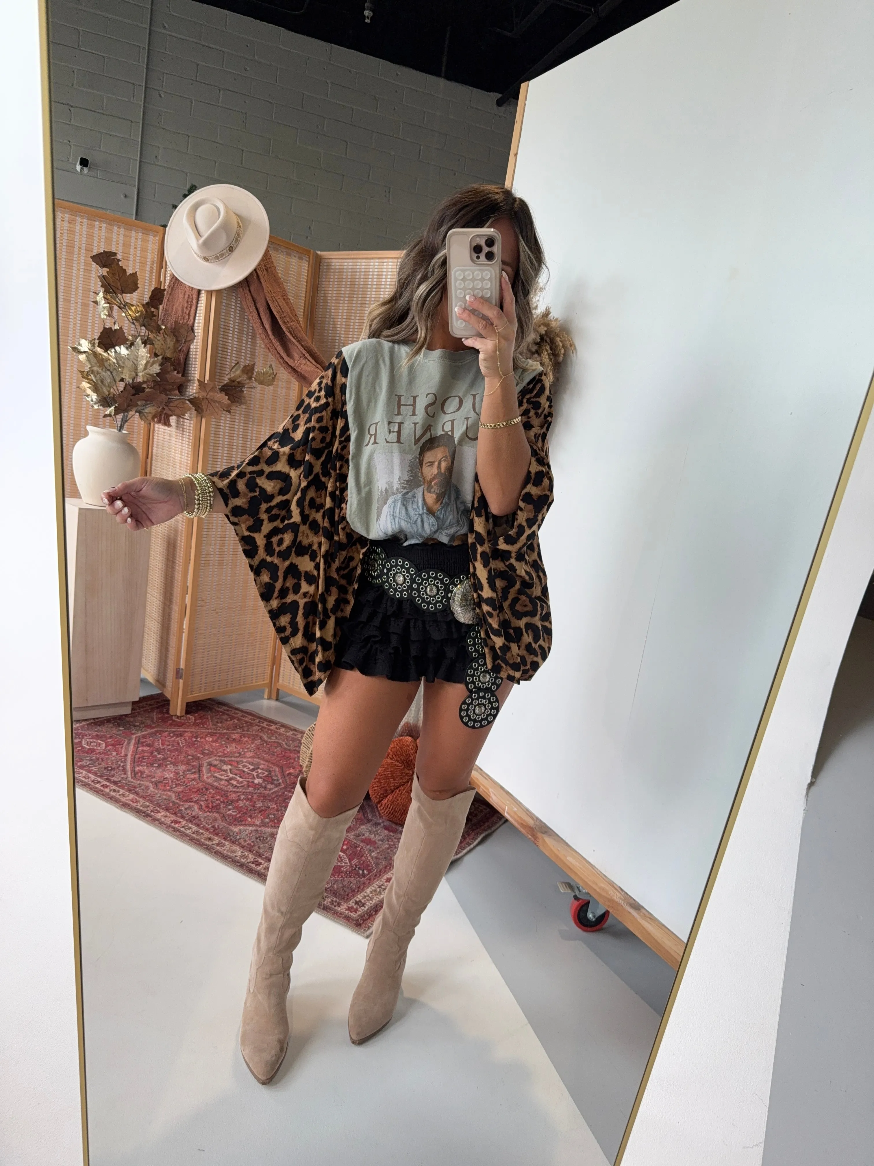 Josh Turner Mix & Match Tee Taupe Cheetah sold by Chic by Ally B product image thumbnail 2