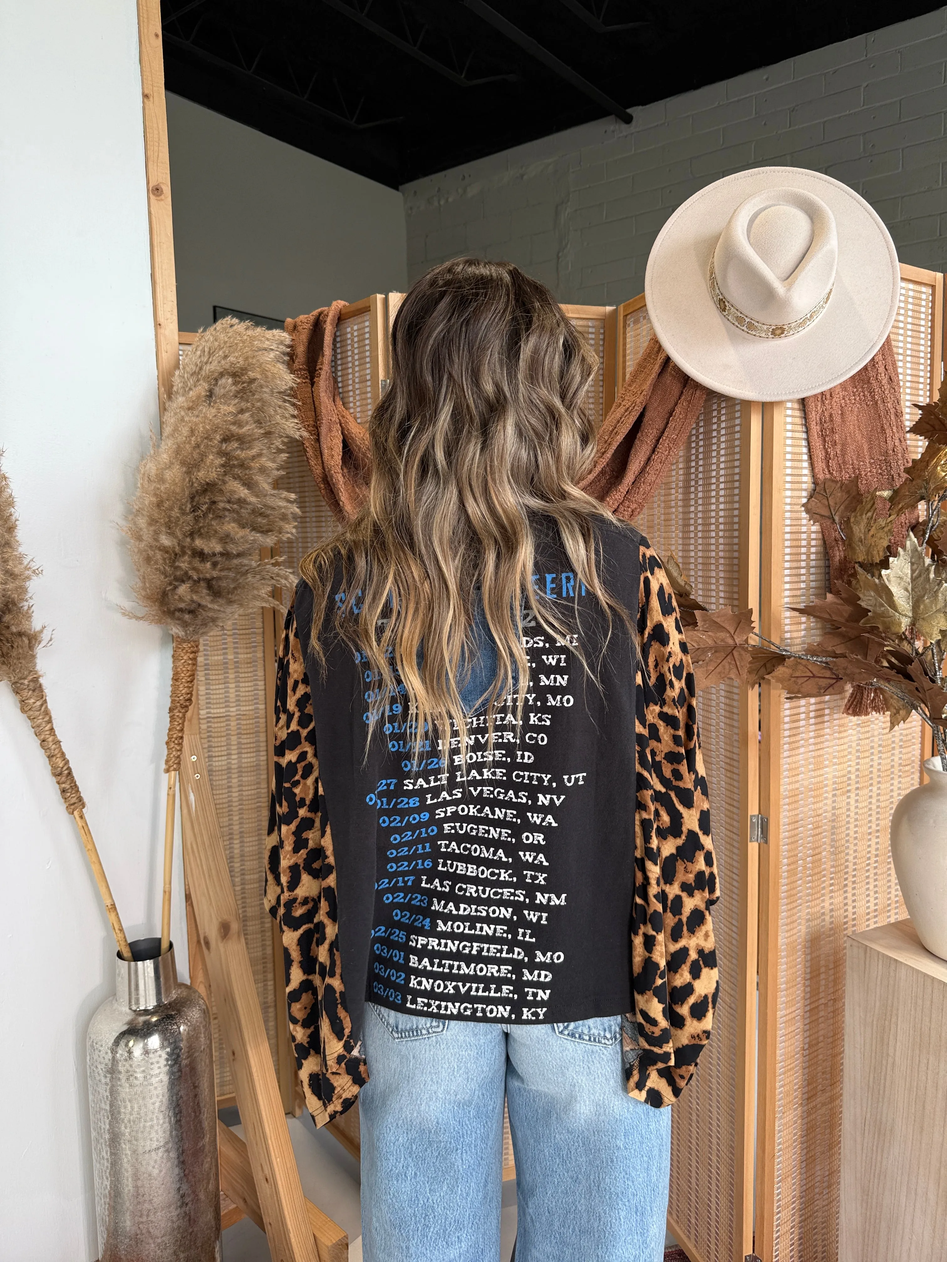 Scotty McCreery Mix & Match Tee Black Cheetah sold by Chic by Ally B product image thumbnail 2