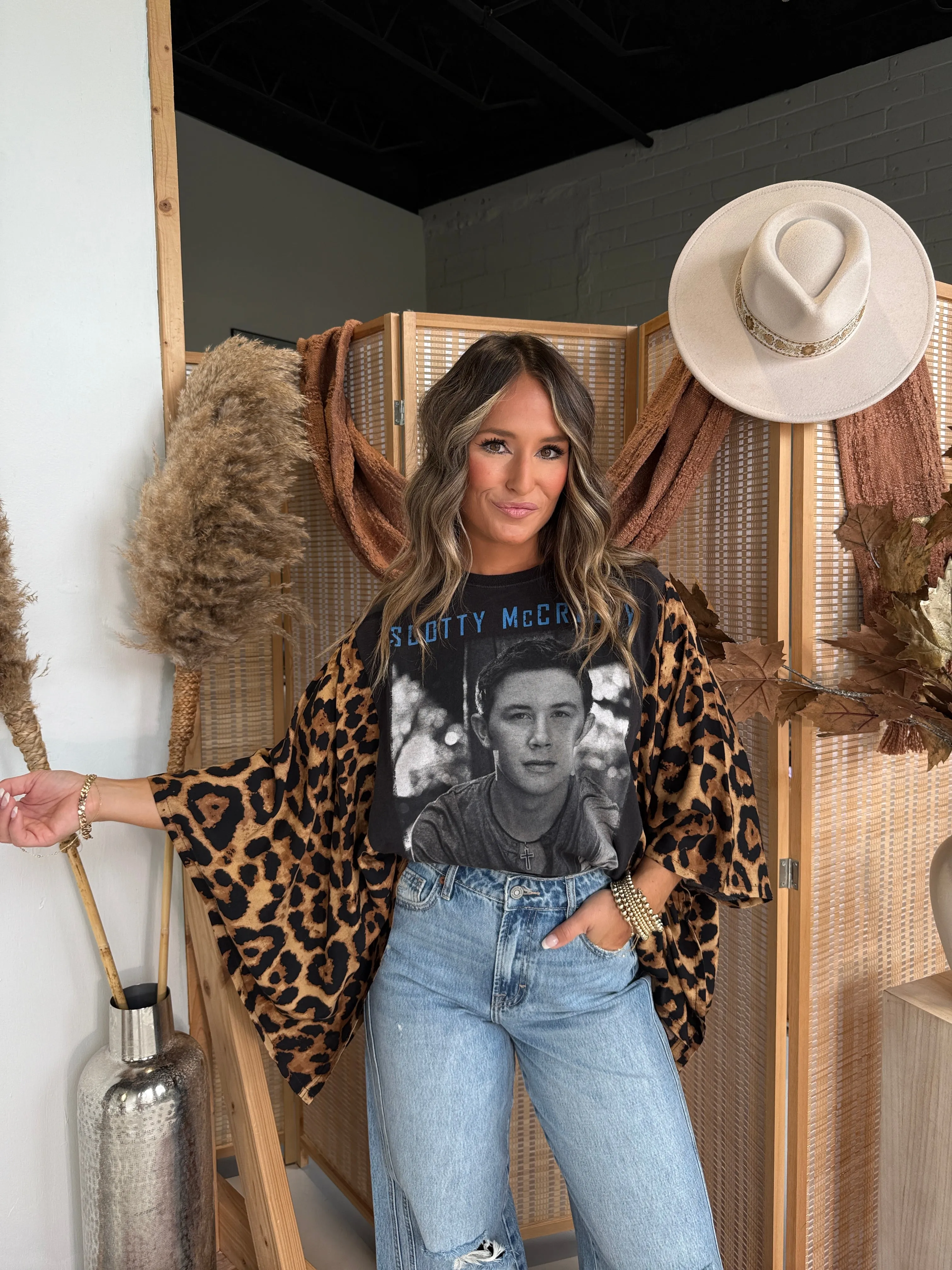 Scotty McCreery Mix & Match Tee Black Cheetah sold by Chic by Ally B product image thumbnail 3