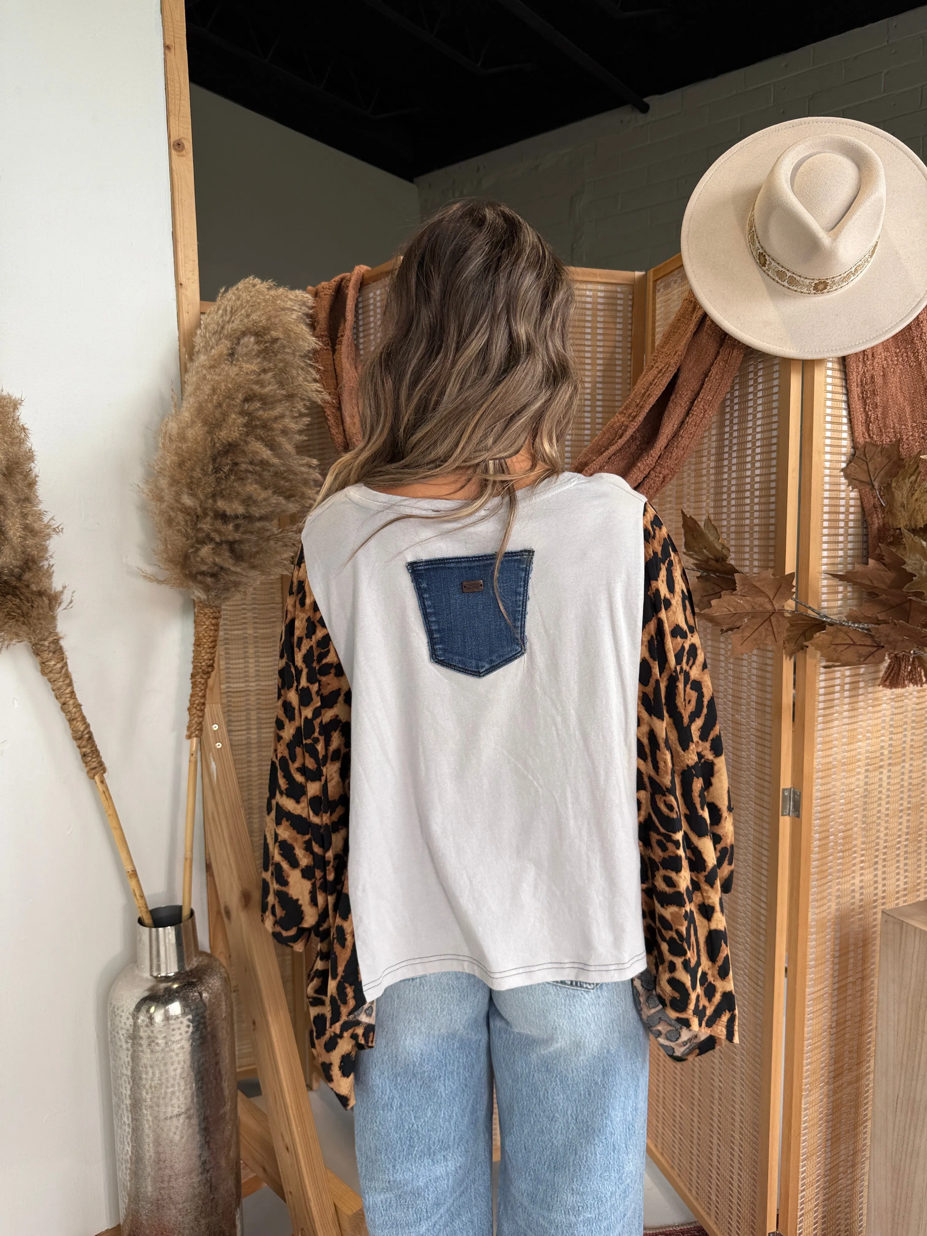 Shania Twain Mix & Match Tee Grey Cheetah sold by Chic by Ally B product image thumbnail 3