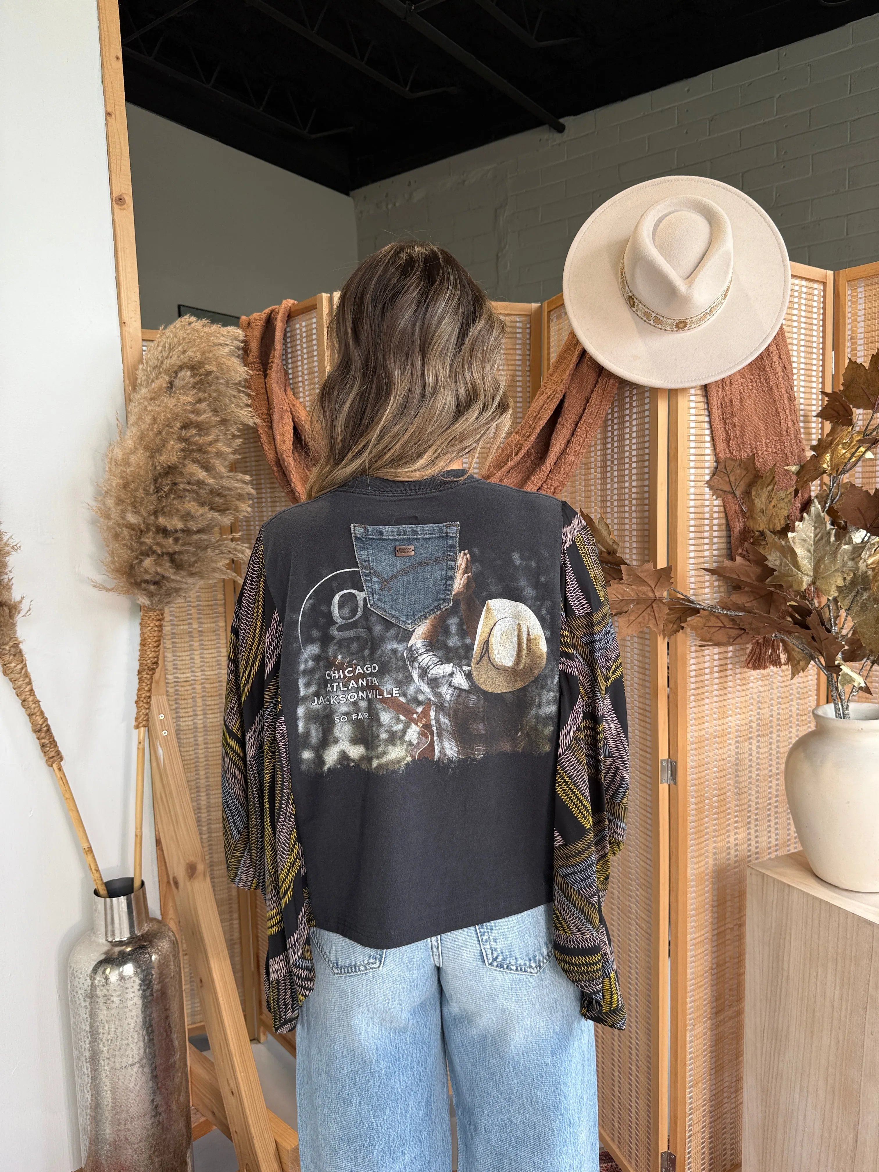 Garth Brooks Mix & Match Tee Black Multi sold by Chic by Ally B product image thumbnail 4