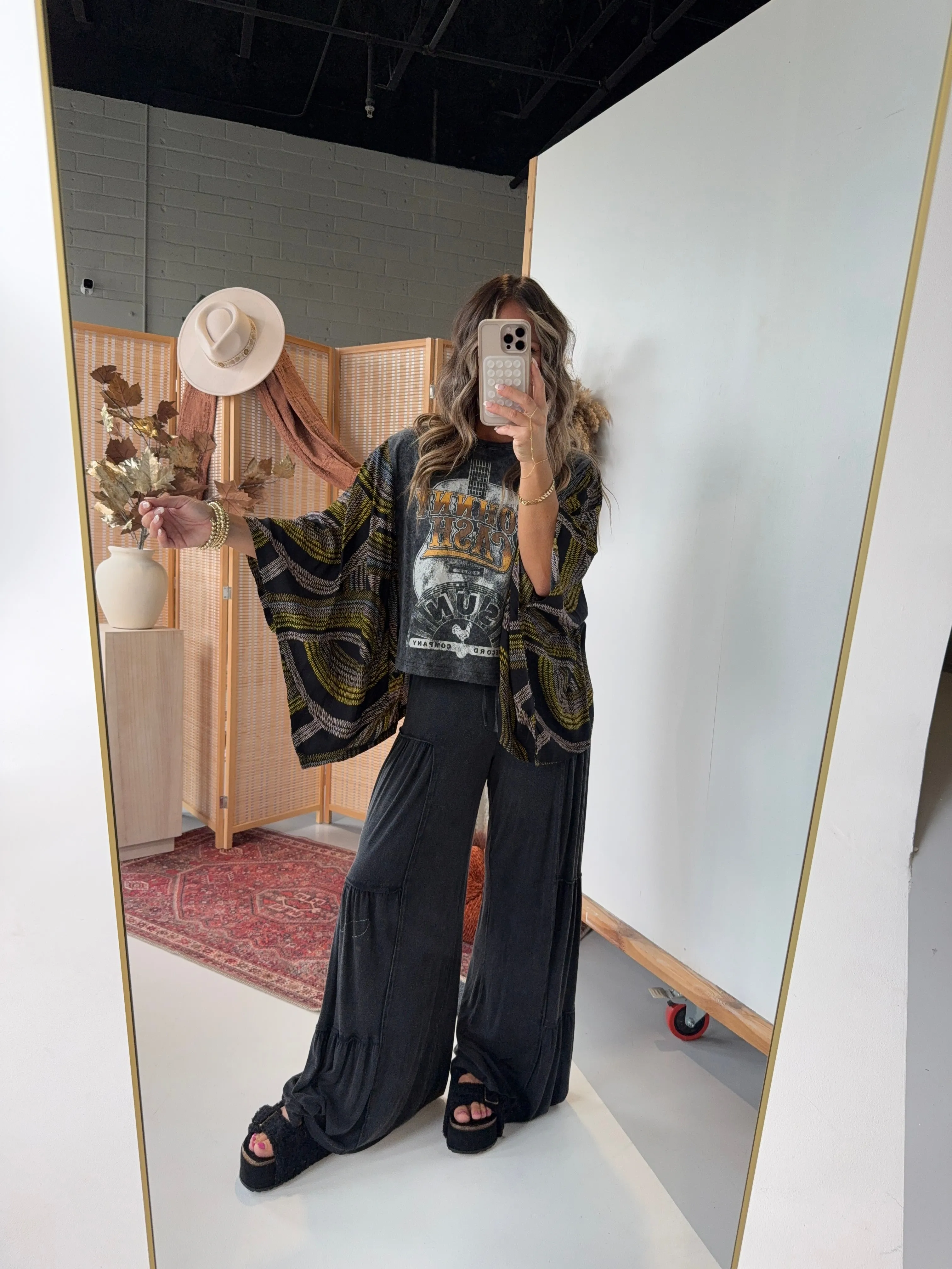 Johnny Cash Mix & Match Tee Dk Grey Multi sold by Chic by Ally B product image thumbnail 4