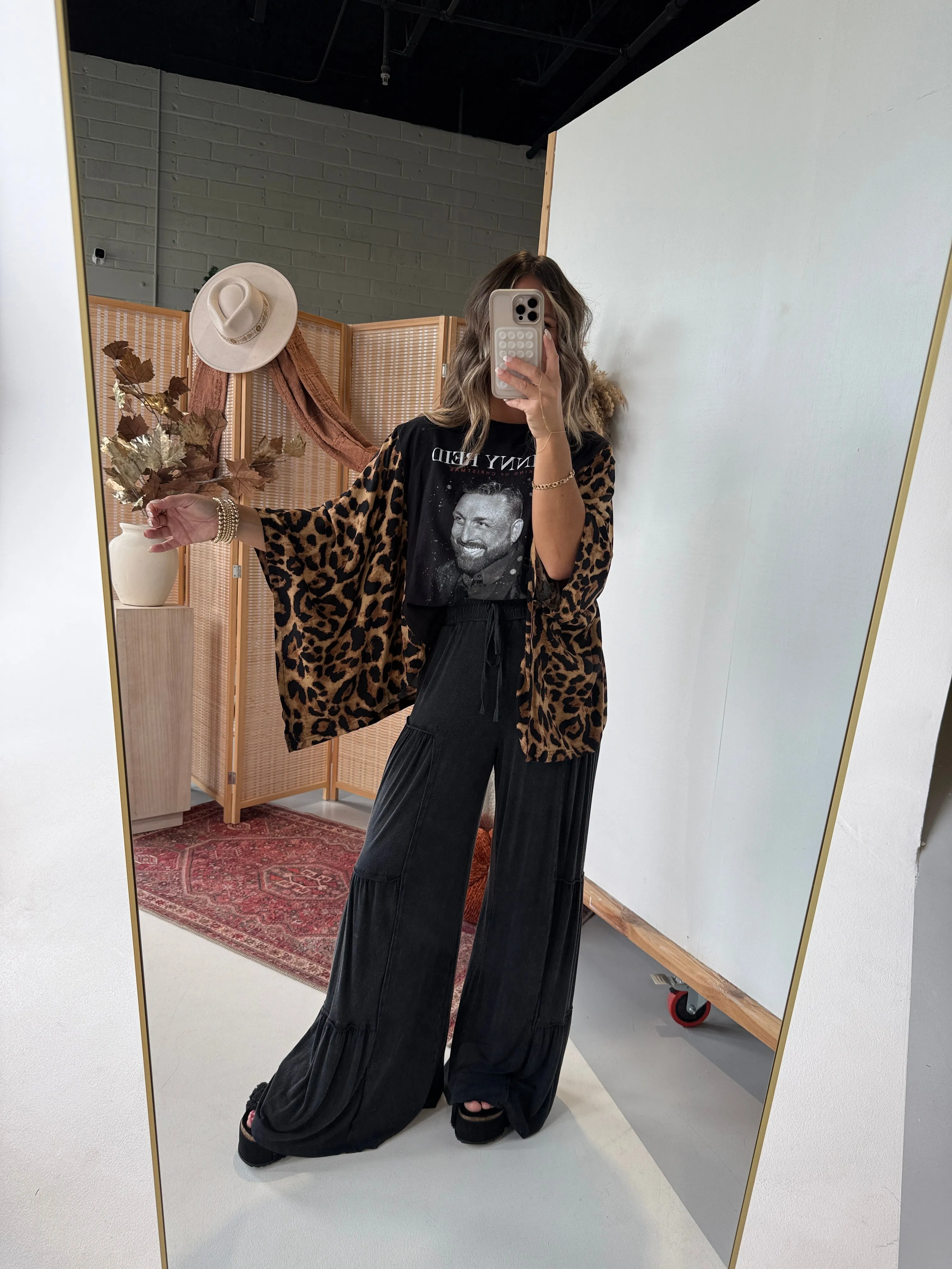 Johnny Reid Mix & Match Tee Black Cheetah sold by Chic by Ally B product image thumbnail 3