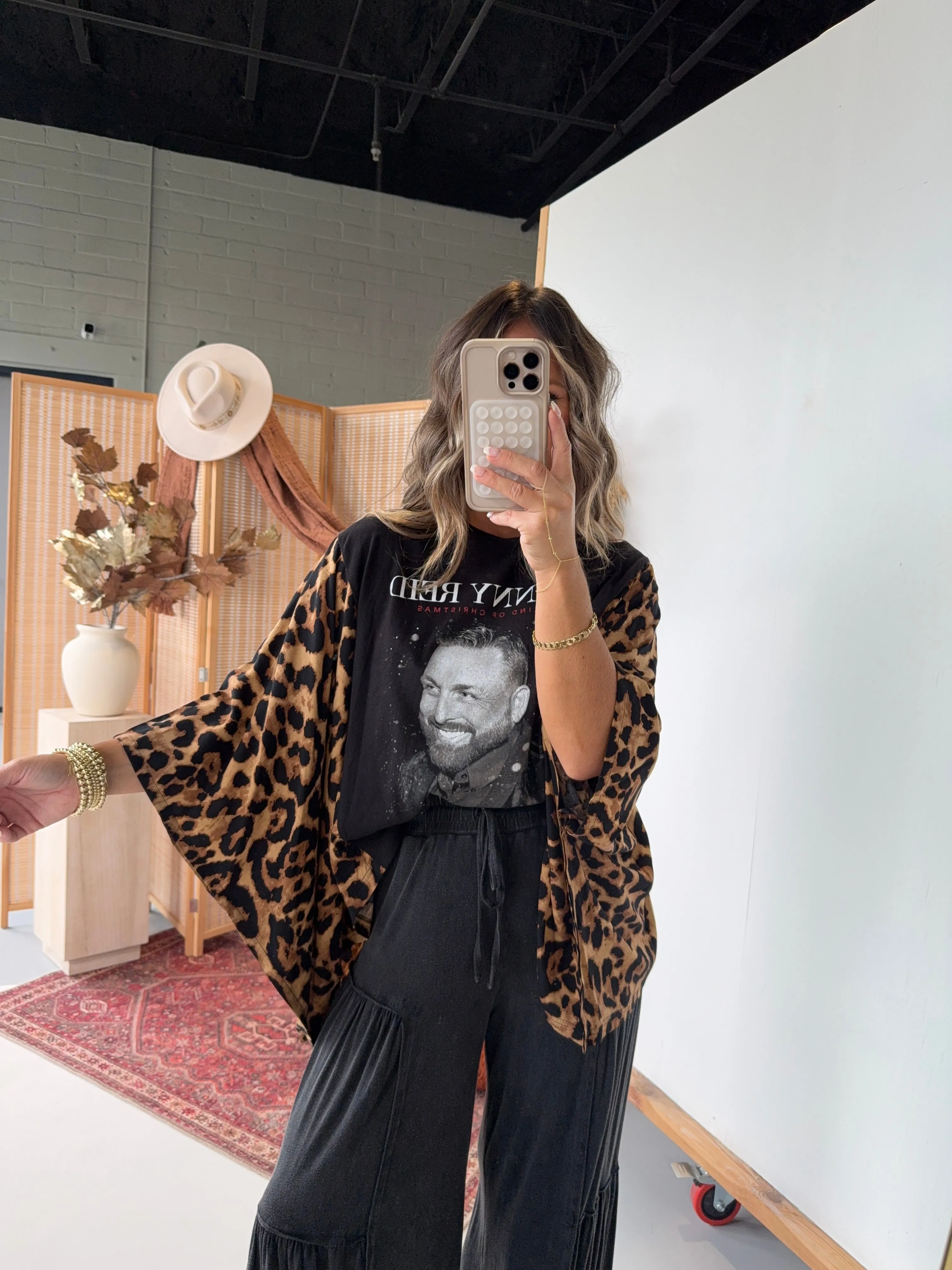 Johnny Reid Mix & Match Tee Black Cheetah sold by Chic by Ally B product image thumbnail 4