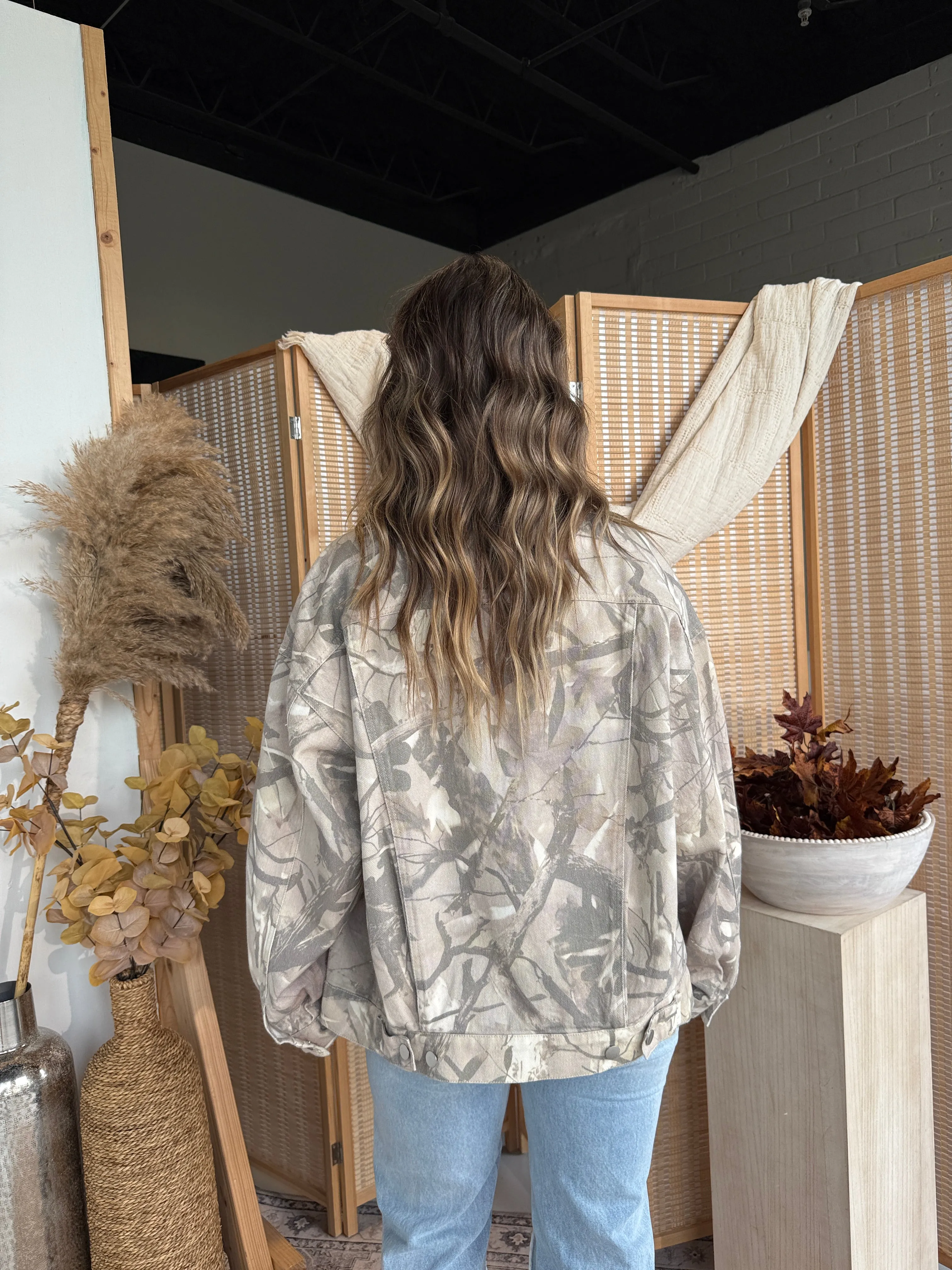 Wild at Heart Barn Jacket Light Camo sold by Chic by Ally B product image thumbnail 3