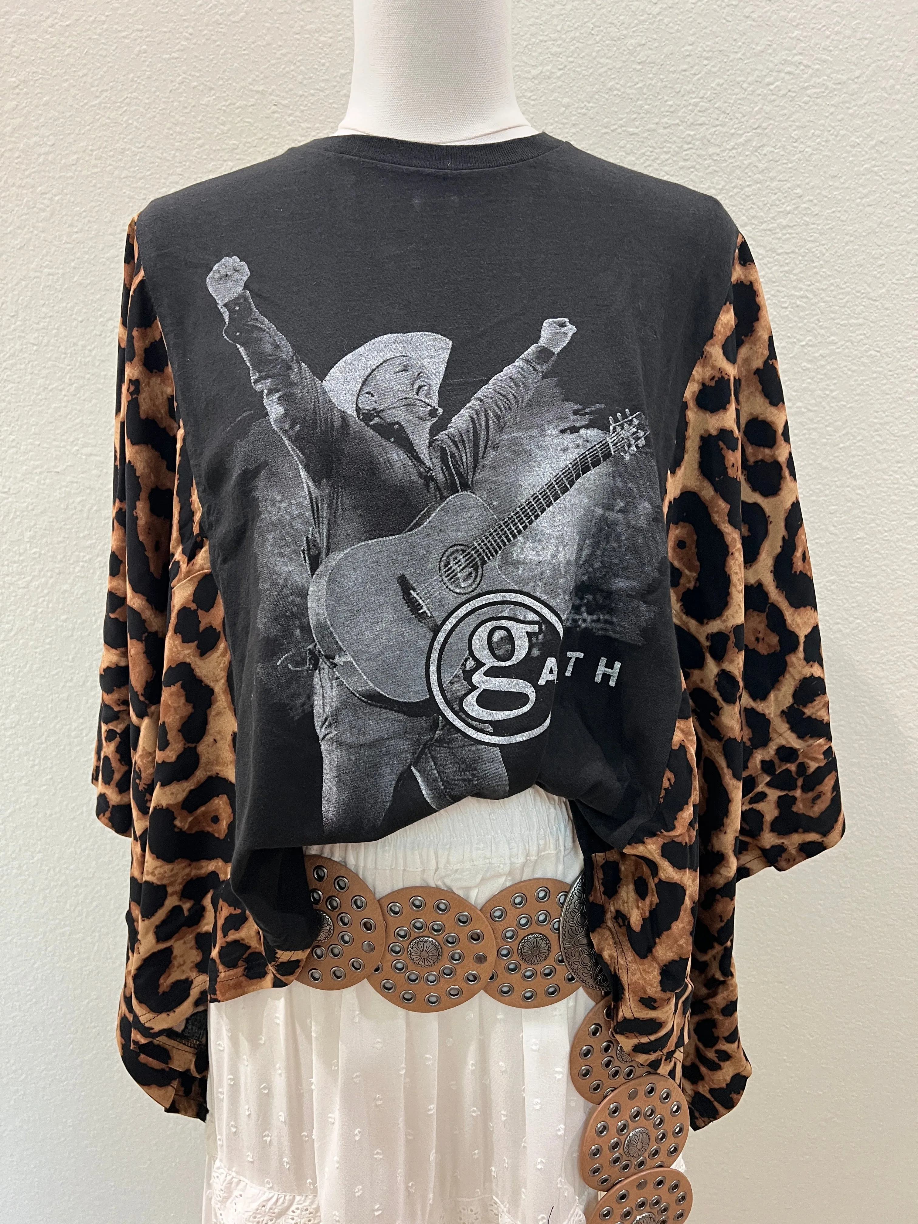 Garth Brooks Mix & Match Tee Black Cheetah sold by Chic by Ally B