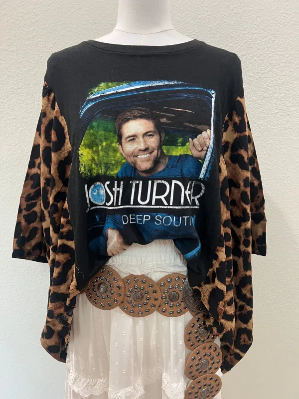 Josh Turner Mix & Match Tee Black Cheetah sold by Chic by Ally B