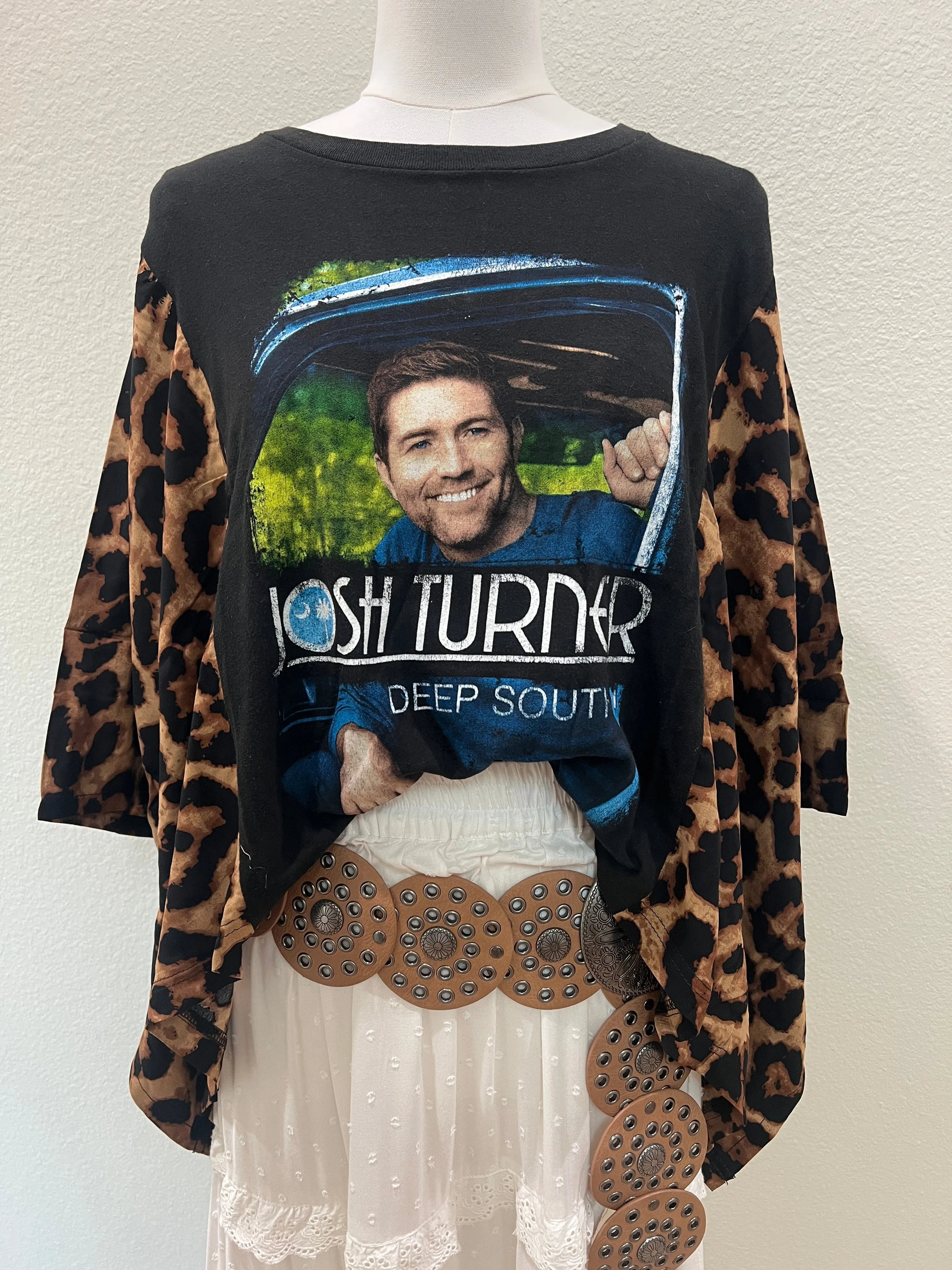Josh Turner Mix & Match Tee Black Cheetah sold by Chic by Ally B