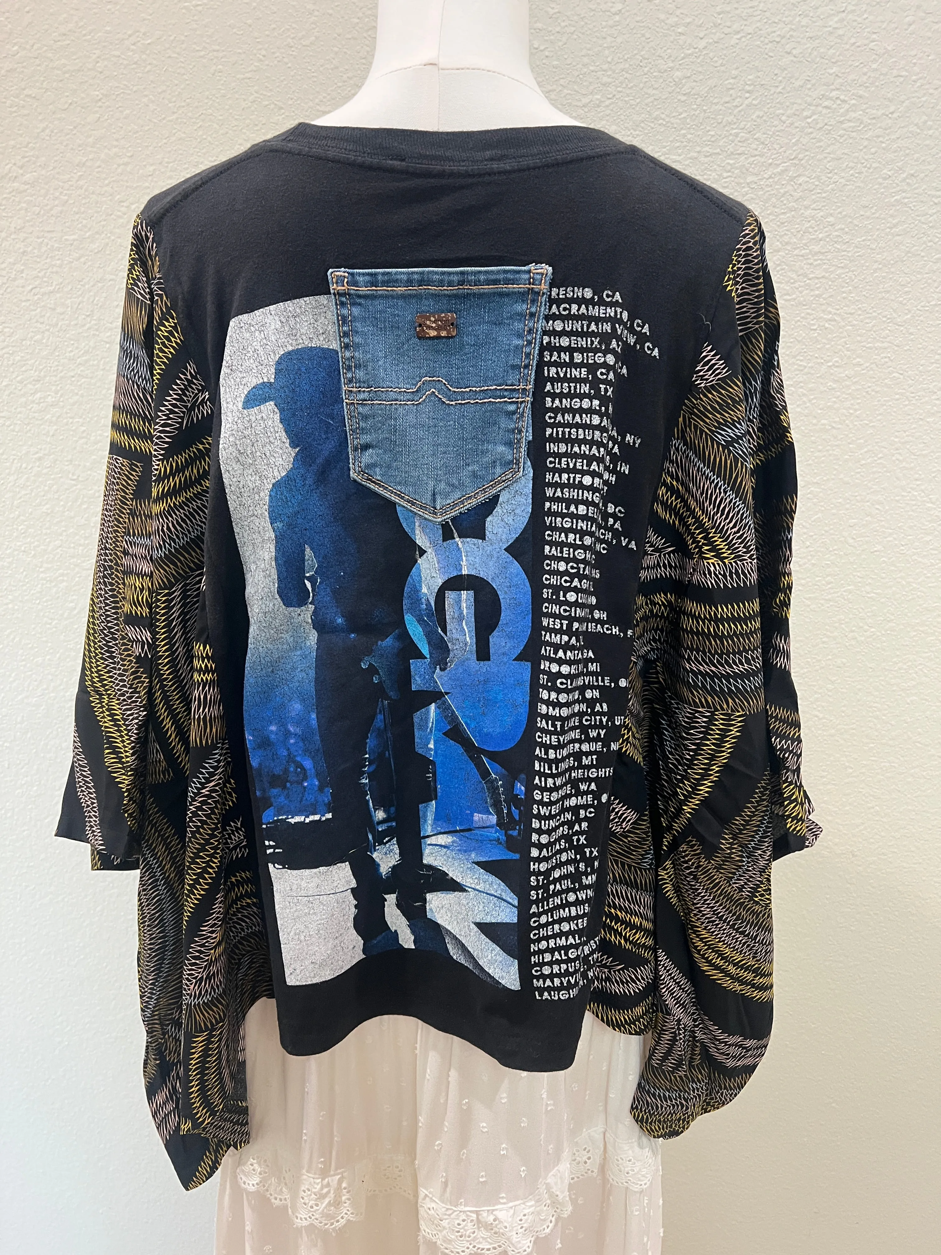 Tim McGraw Mix & Match Tee Black Multi sold by Chic by Ally B product image thumbnail 2