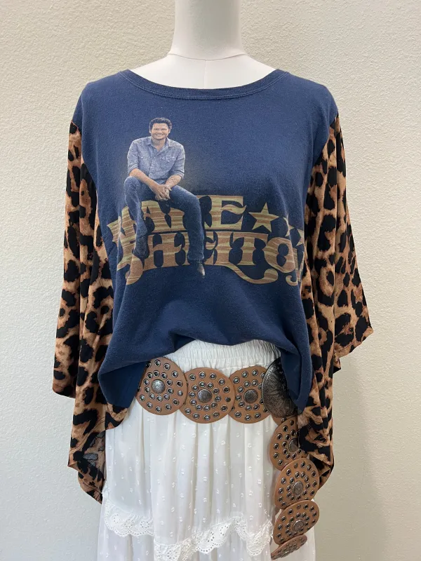 Blake Sheldon Mix & Match Tee Navy Cheetah sold by Chic by Ally B