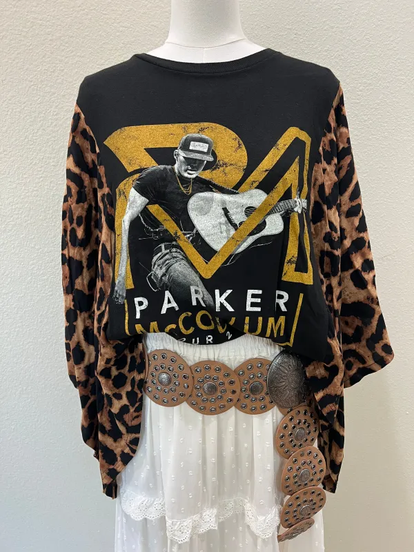 Parker McCollum Mix & Match Tee Black Cheetah sold by Chic by Ally B