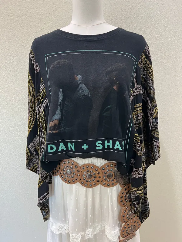 Dan & Shay Mix & Match Tee Black Multi sold by Chic by Ally B